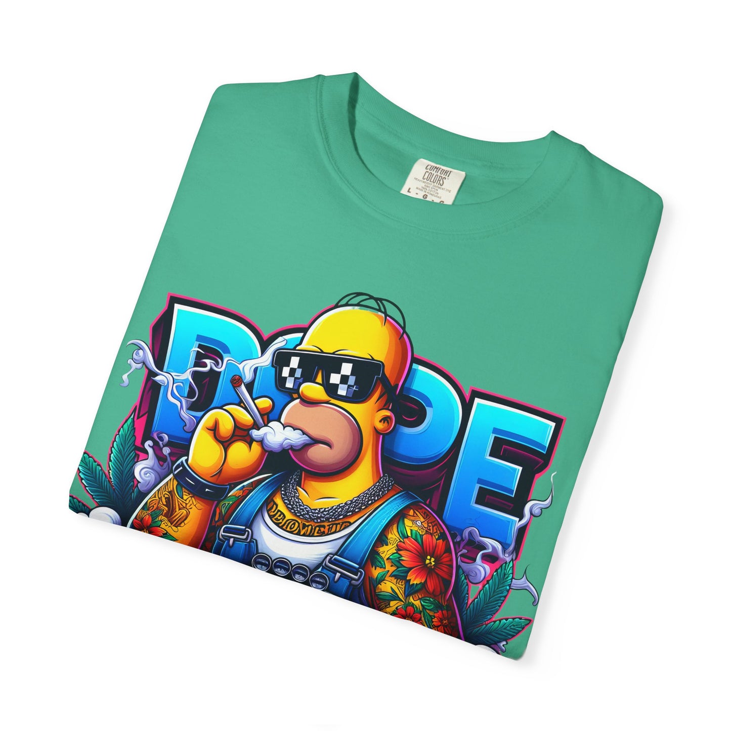 Urban Vibe Graphic Tee - Streetwear, Casual Style, Gift for Him, Retro Animation, Summer Fashion, 420, Cannabis