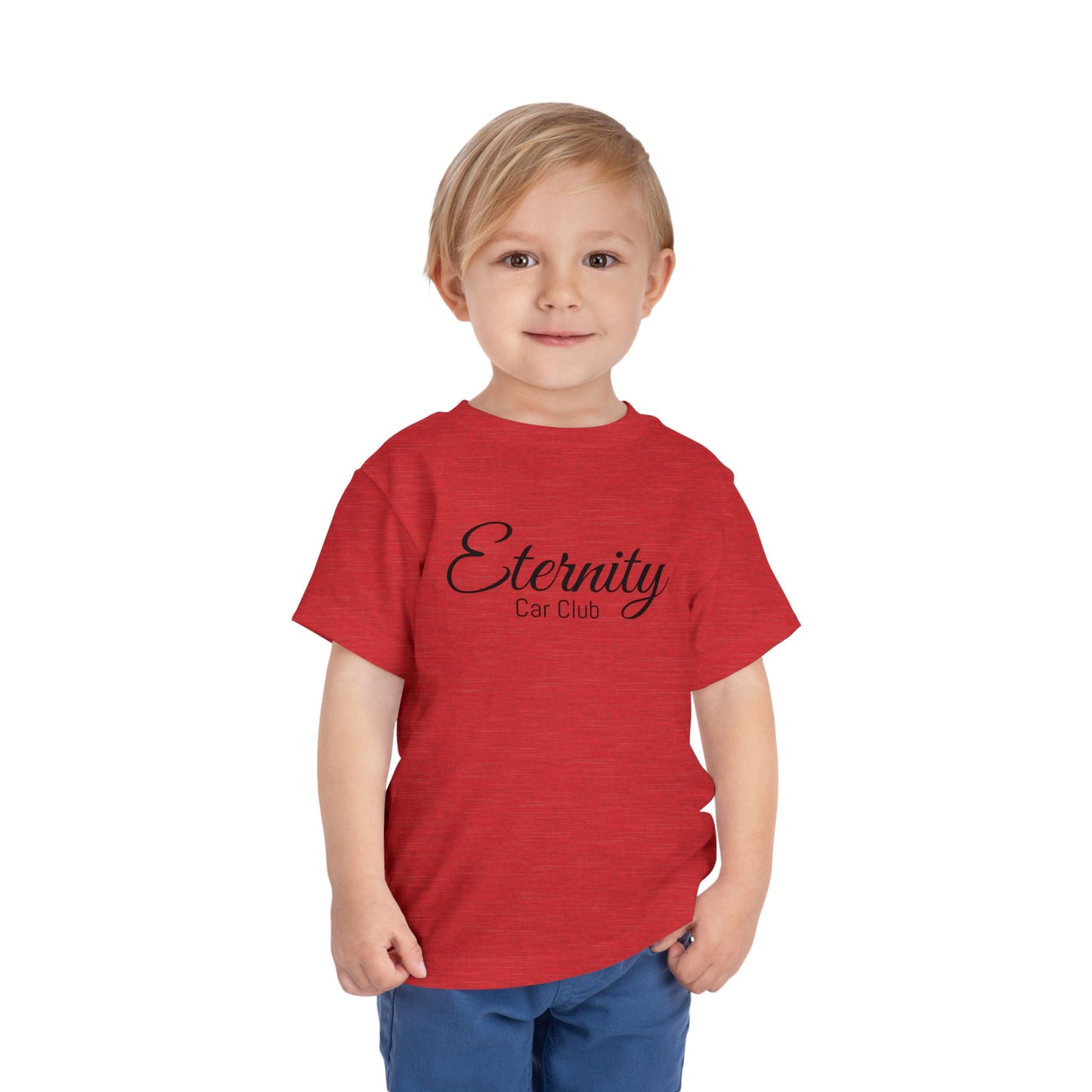 Eternity Car Club Toddler Tee, Cute Kids' Shirt, Car Enthusiast Gift, Birthday Tee, Playful Summer Top