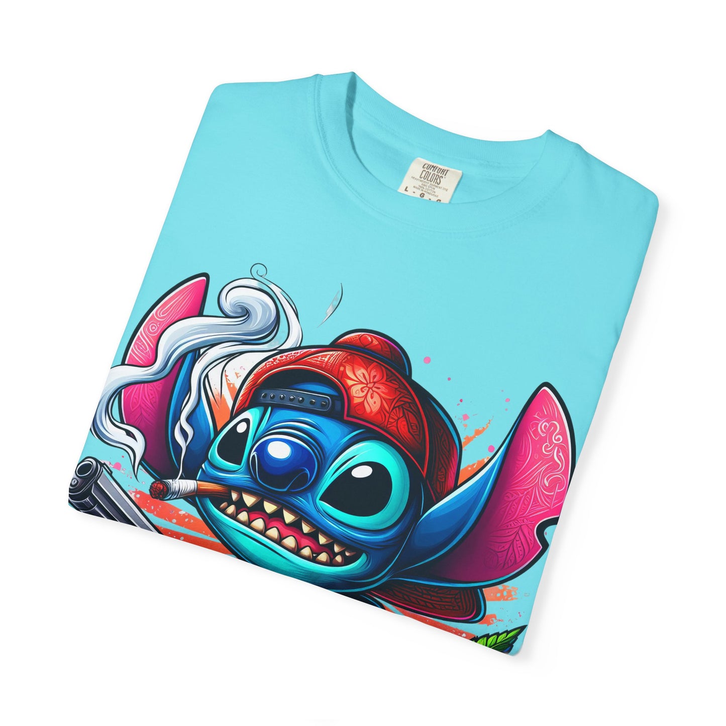 Vibrant Cartoon Graphic Tee, Unisex T-shirt, Casual Wear, Streetwear Style, Summer Fashion, Gift for Friends, Cannabis, 420