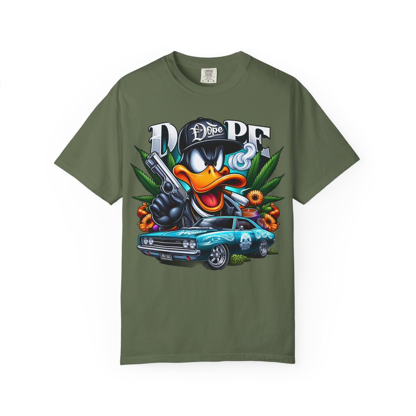Street Vibe Graphic T-Shirt, Cool Casual Wear, Hip Hop Style Top, Unique Gift for Teens, Urban Fashion Tee. 420, Cannabis