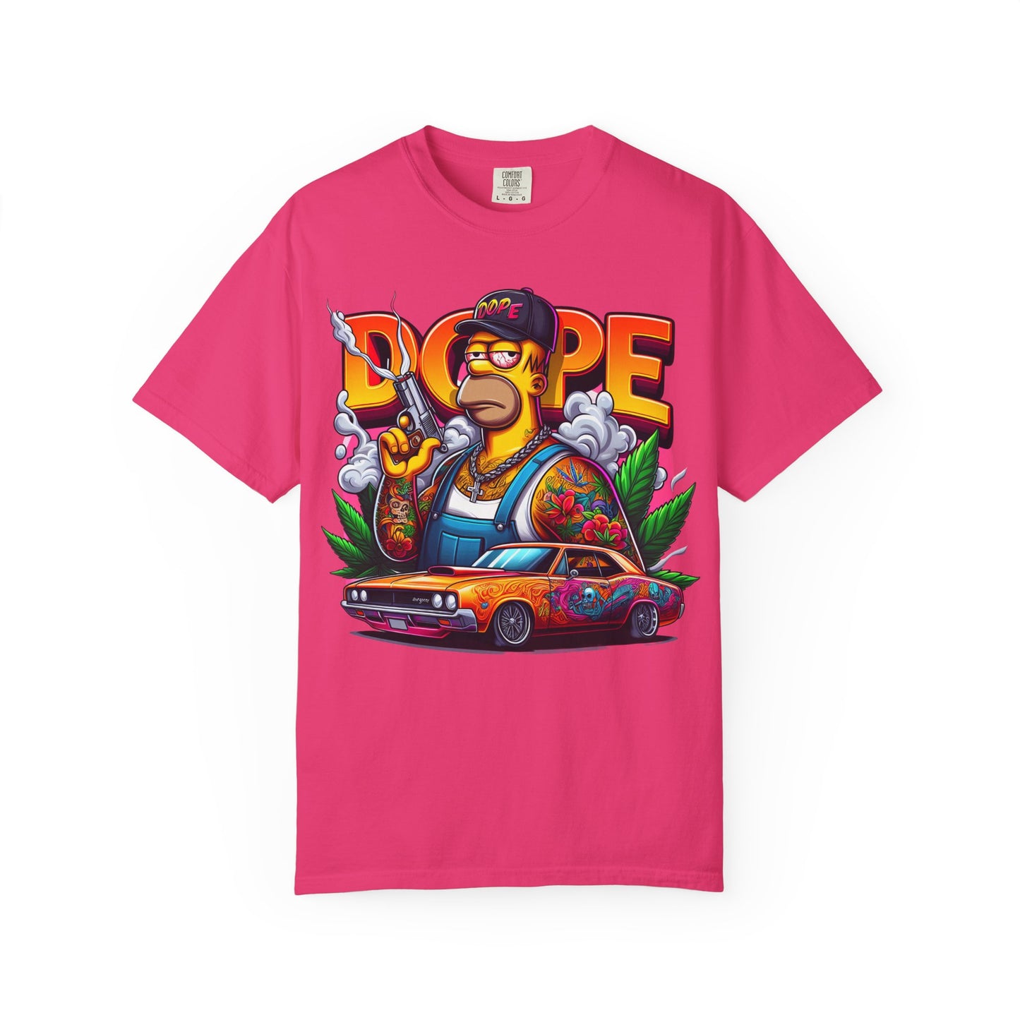 Dope Vibe Unisex T-shirt, Retro Graphic Tee, Streetwear Style, Casual Outfit, Gift for Him/Her, Festival Wear, Hip Hop Culture, 420, Cannabis