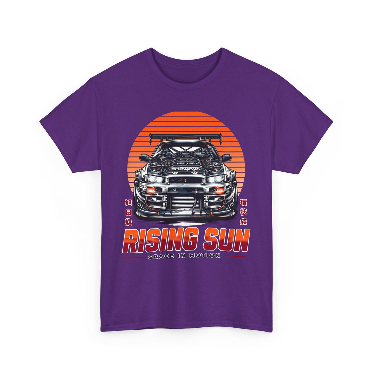 Graphic Tee - Rising Sun Nissan GTR Godzilla JDM Design