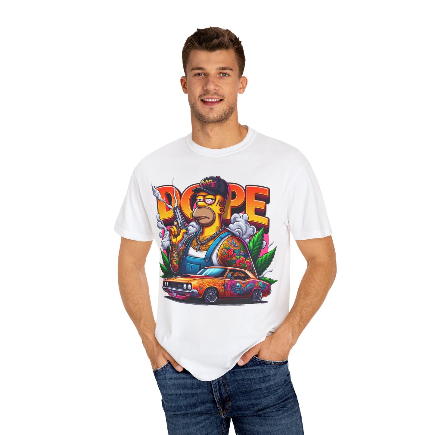 Dope Vibe Unisex T-shirt, Retro Graphic Tee, Streetwear Style, Casual Outfit, Gift for Him/Her, Festival Wear, Hip Hop Culture, 420, Cannabis