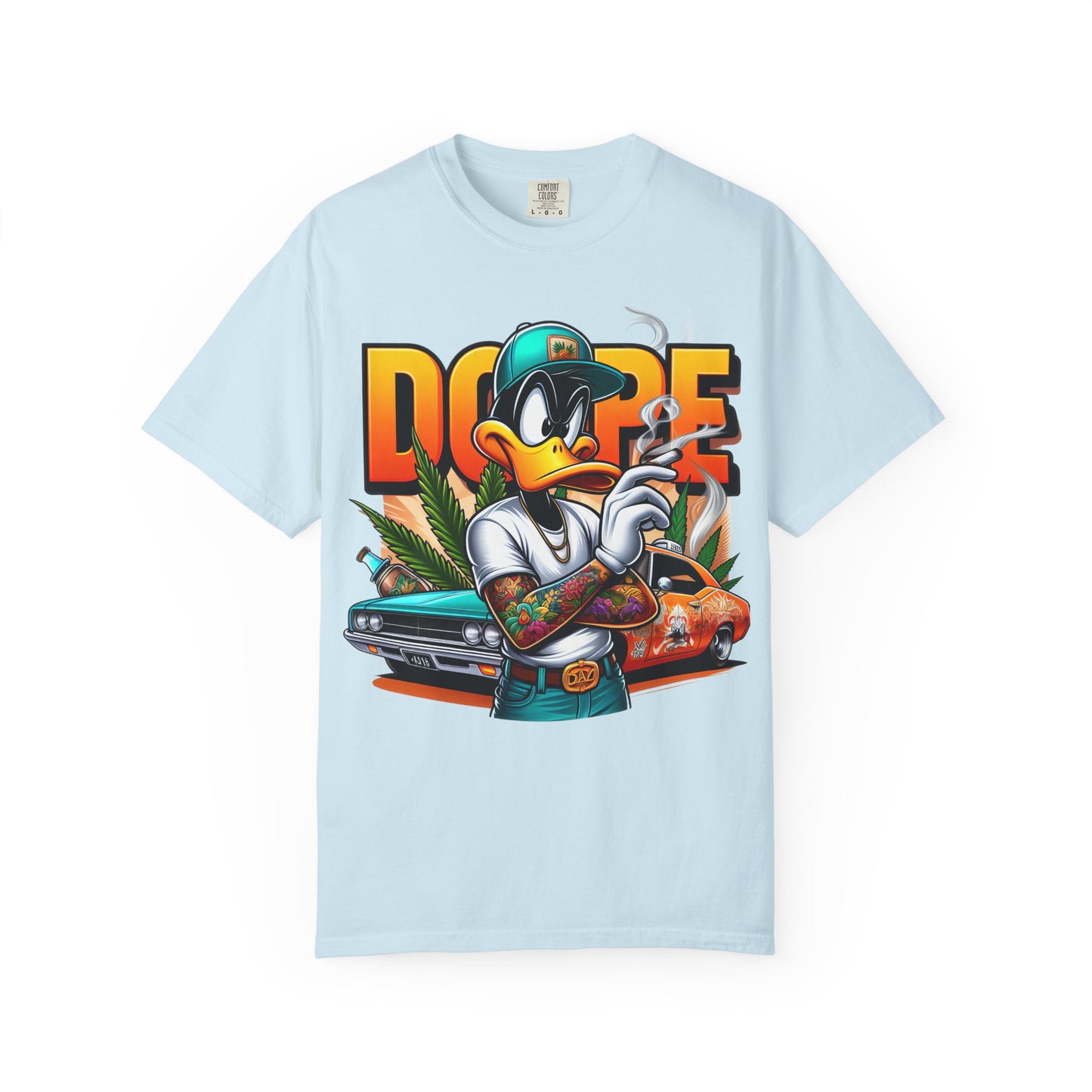 Dope Vibe Unisex Garment-Dyed T-Shirt | Streetwear Fashion, Casual Style, Hip Hop Merch, Graphic Tee, Cool Gift, Cannabis, 420