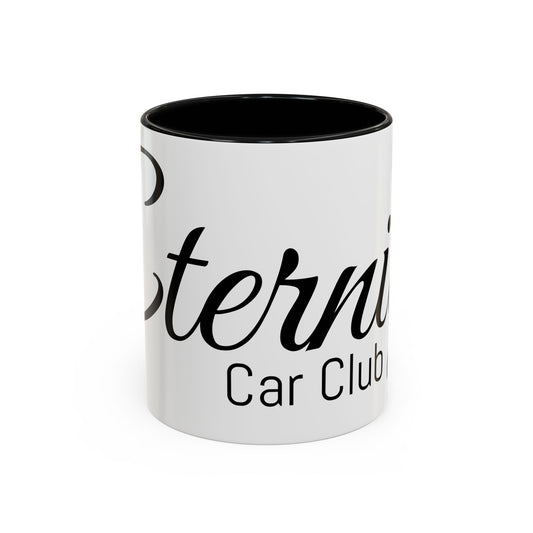 Eternal Car Club Accent Coffee Mug - Stylish Drinkware for Car Enthusiasts