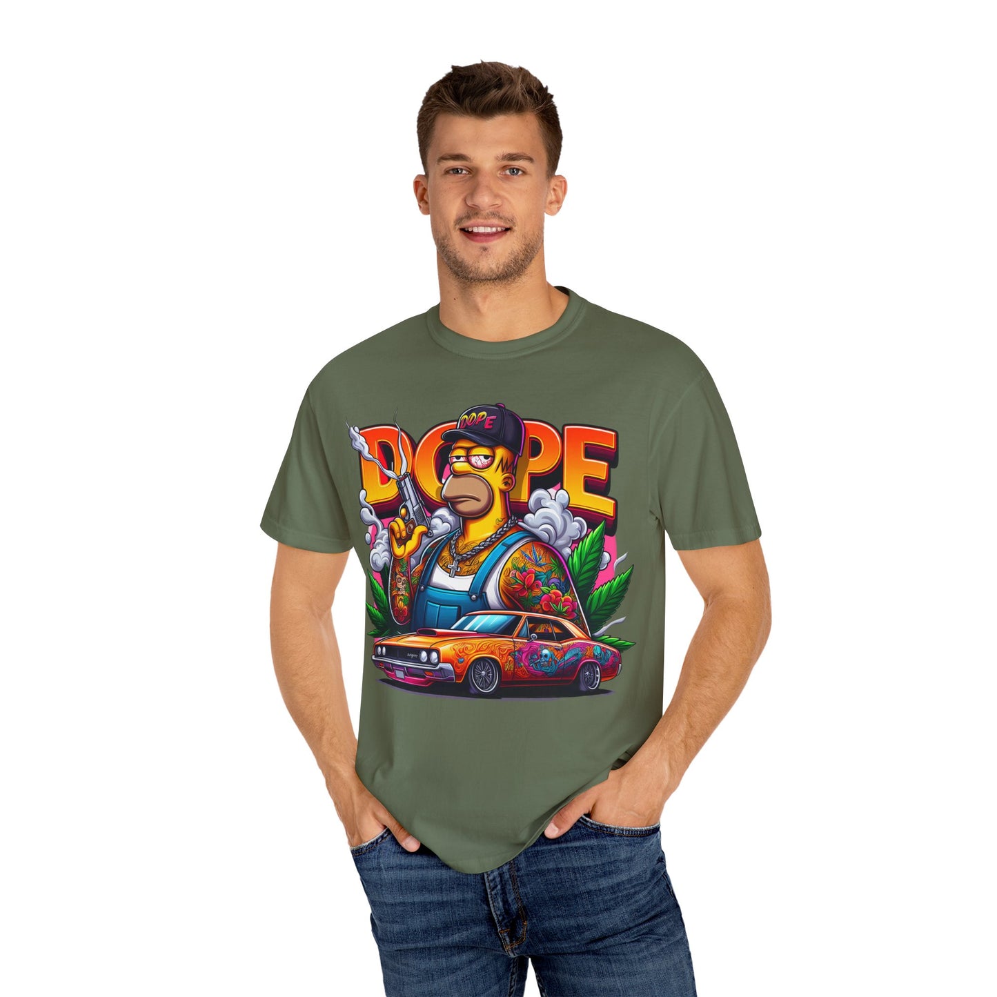 Dope Vibe Unisex T-shirt, Retro Graphic Tee, Streetwear Style, Casual Outfit, Gift for Him/Her, Festival Wear, Hip Hop Culture, 420, Cannabis