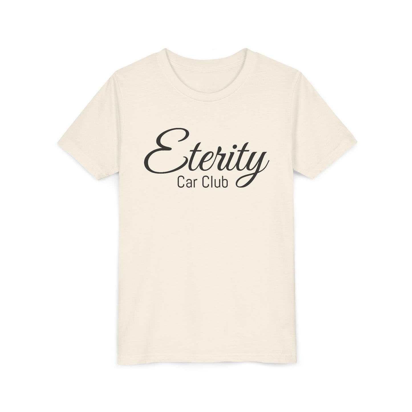 Eterity Car Club Youth Tee, Kids Car Enthusiast Shirt, Auto Club Tee, Birthday Gift, Summer Style, Car Lover Apparel