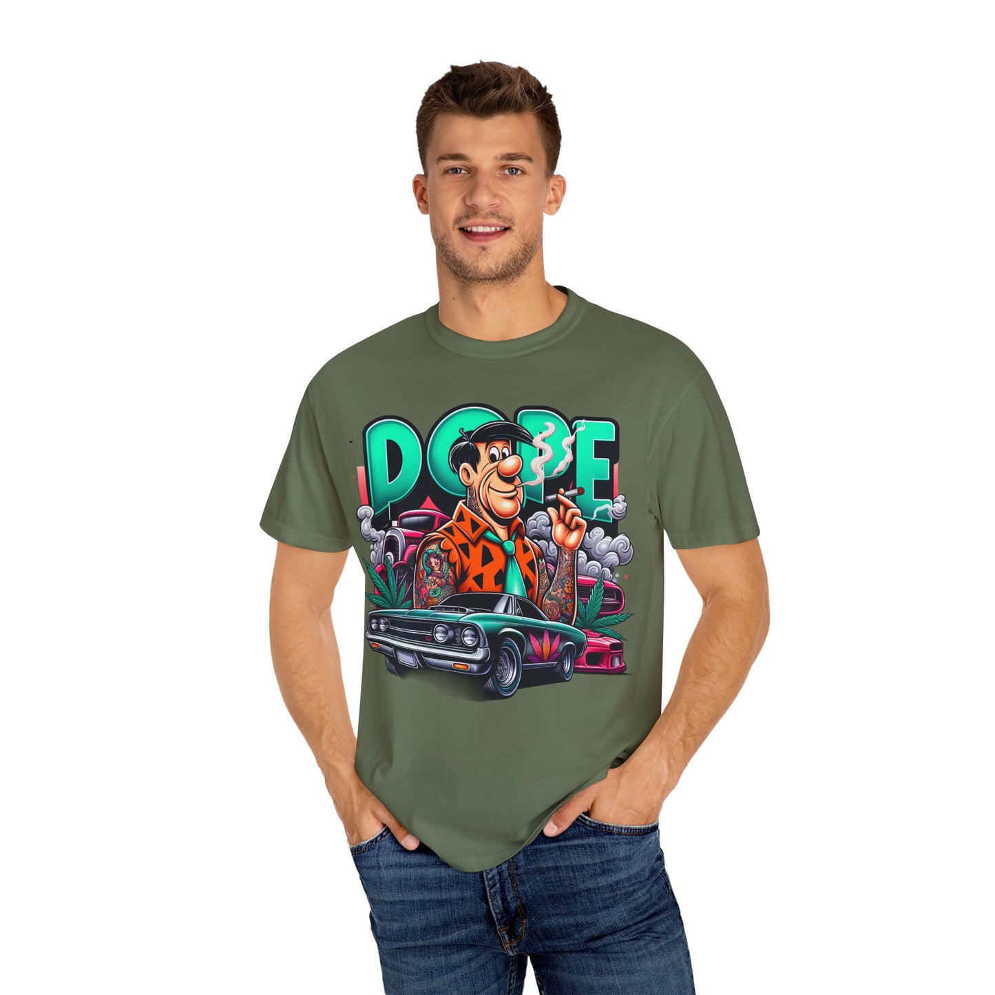 Awesome Dope Graphic T-Shirt, Unisex Tee, Casual Streetwear, Gift for Car Lovers, Unique Stylish Apparel, Cannabis, 420