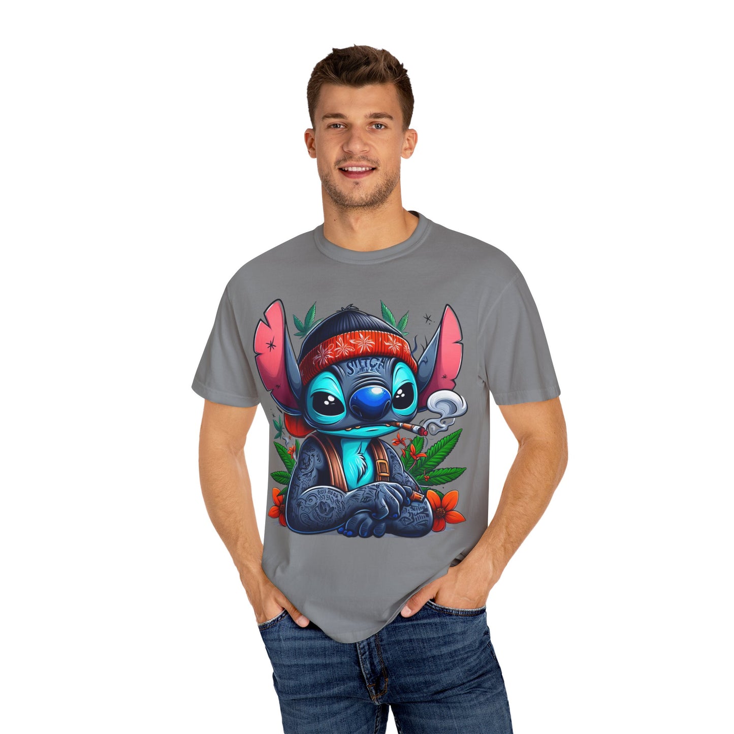 Funky Alien-Inspired Unisex T-Shirt | Casual Wear, Gift for Kids, Vintage Style, Festival Fashion, Graphic Tee, 420, Cannabis