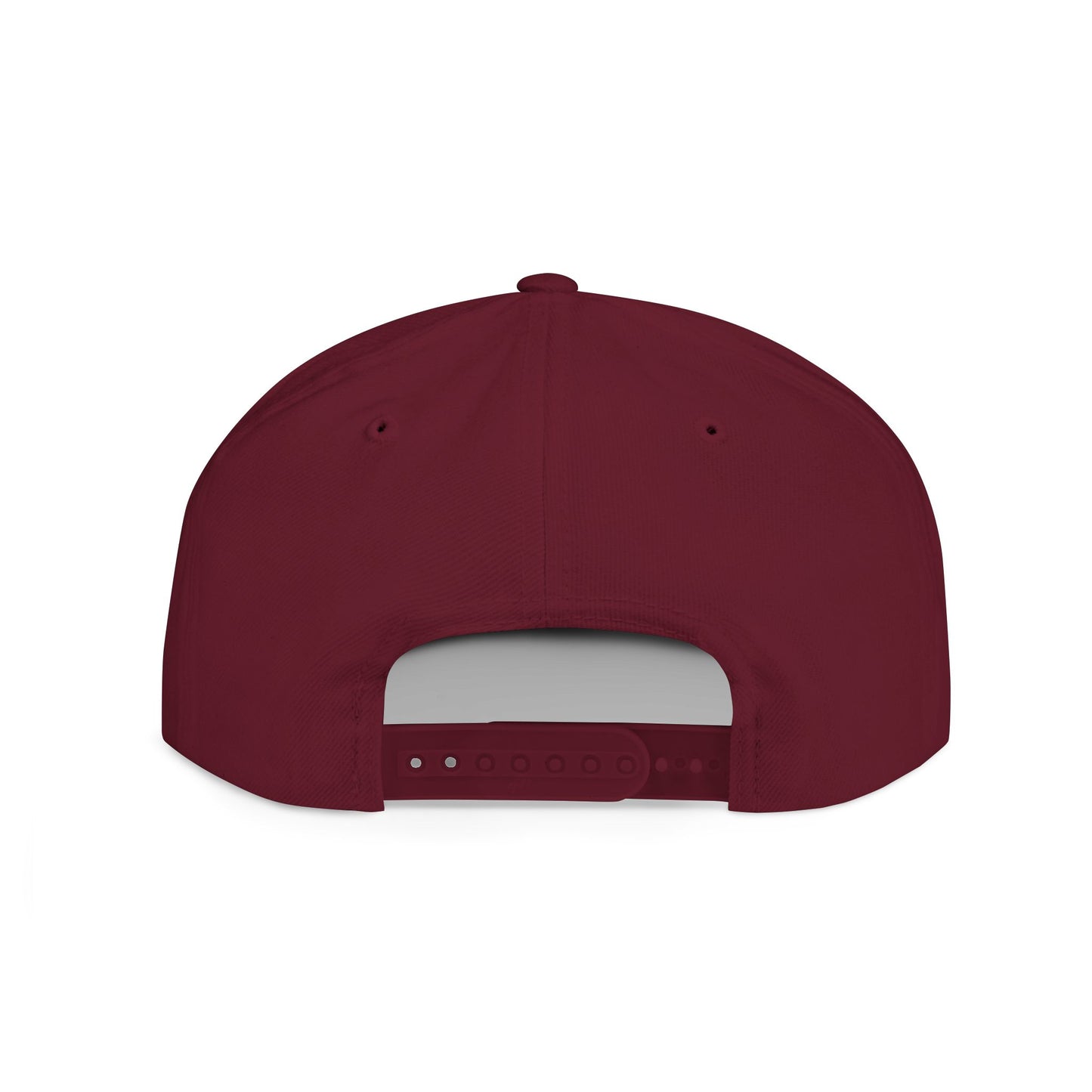 Embroidered Eternity Car Club Flat Bill Snapback Hat