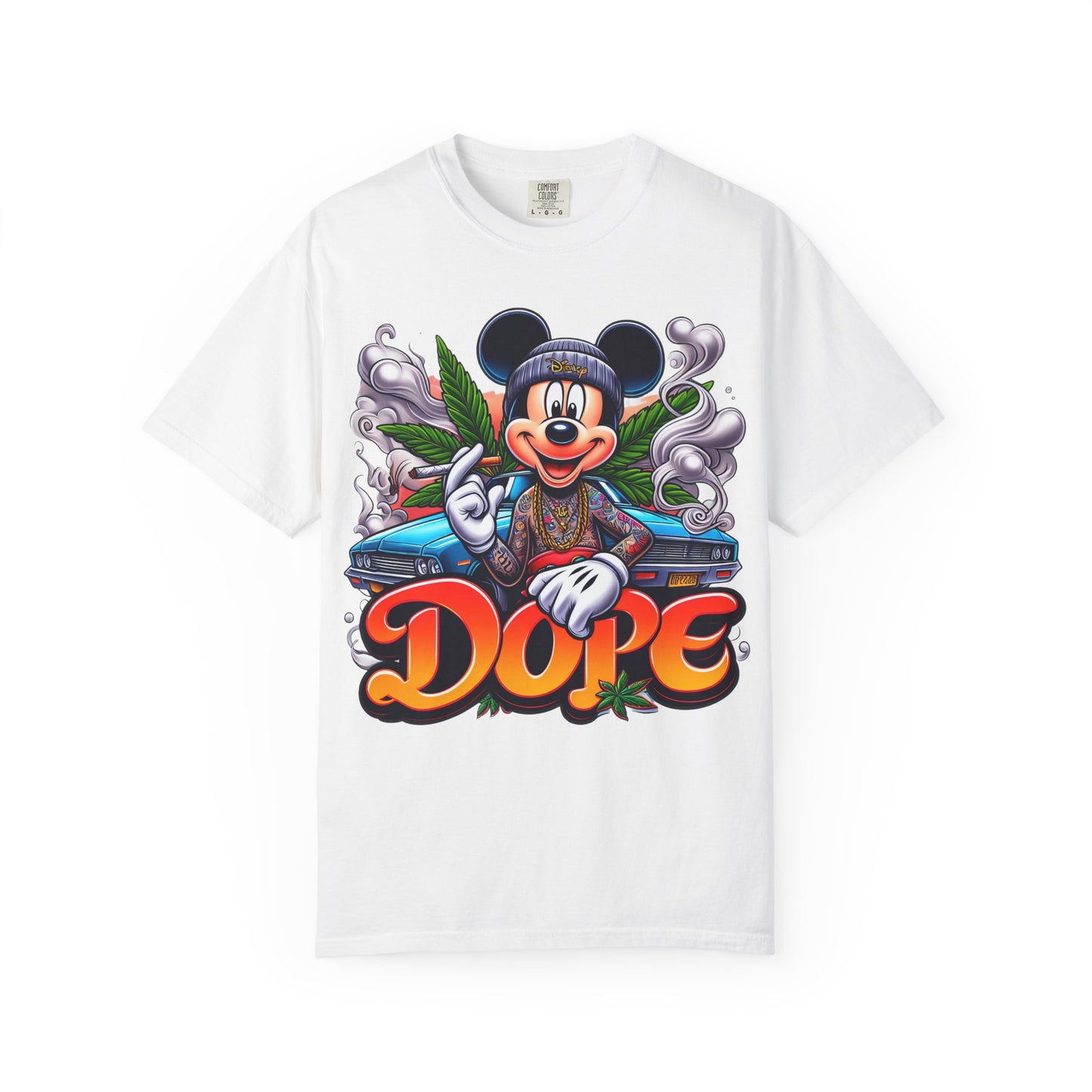 Dope Vibes Unisex Garment-Dyed T-shirt | Streetwear, Gift for Him, Urban Style, Graphic Tee, Fun Apparel, Cannabis, 420