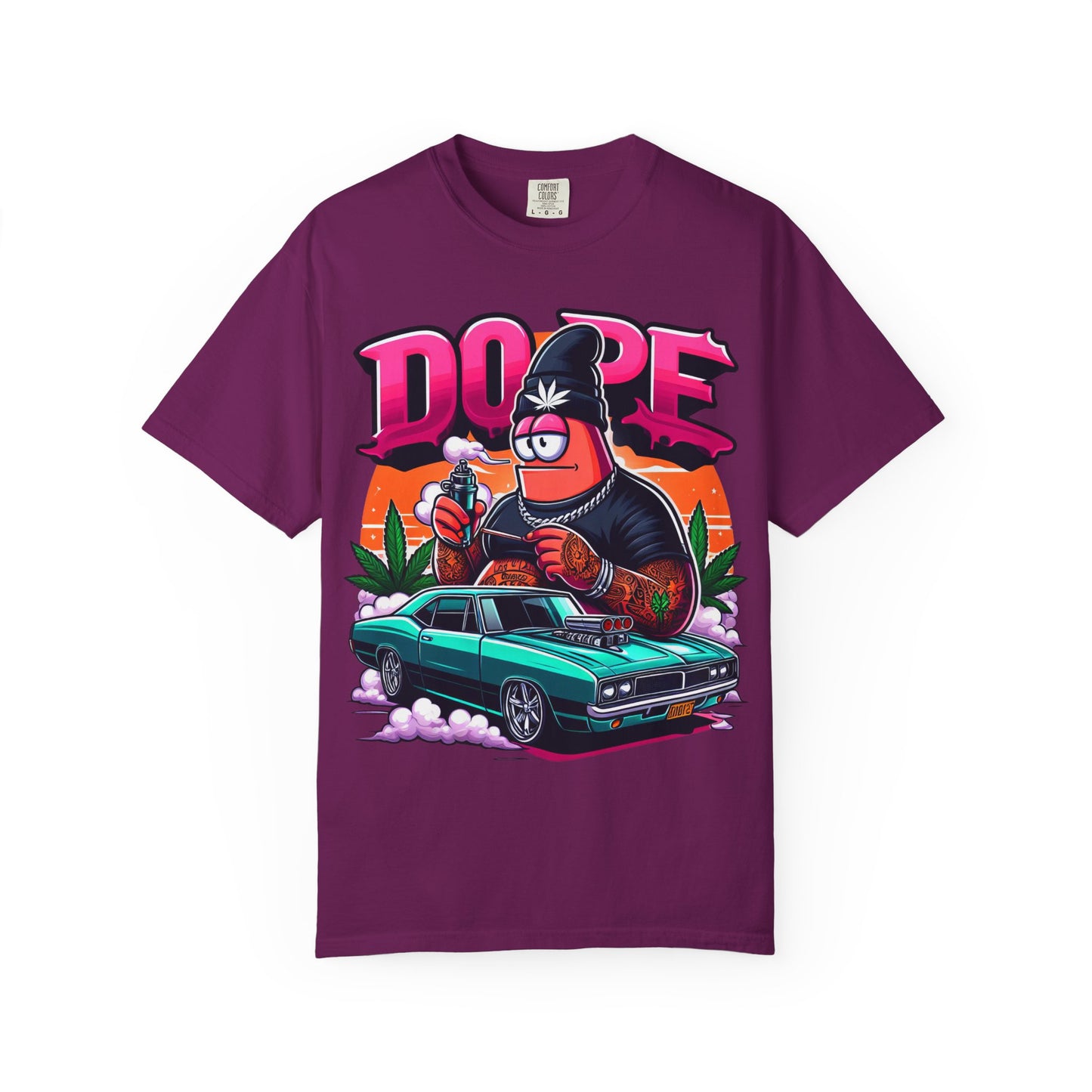 Dope Vibes Unisex T-shirt, Graphic Tee for Streetwear, Cool Casual Outfit, Gift for Artists, Hip Hop Culture Clothing, Cannabis, 420