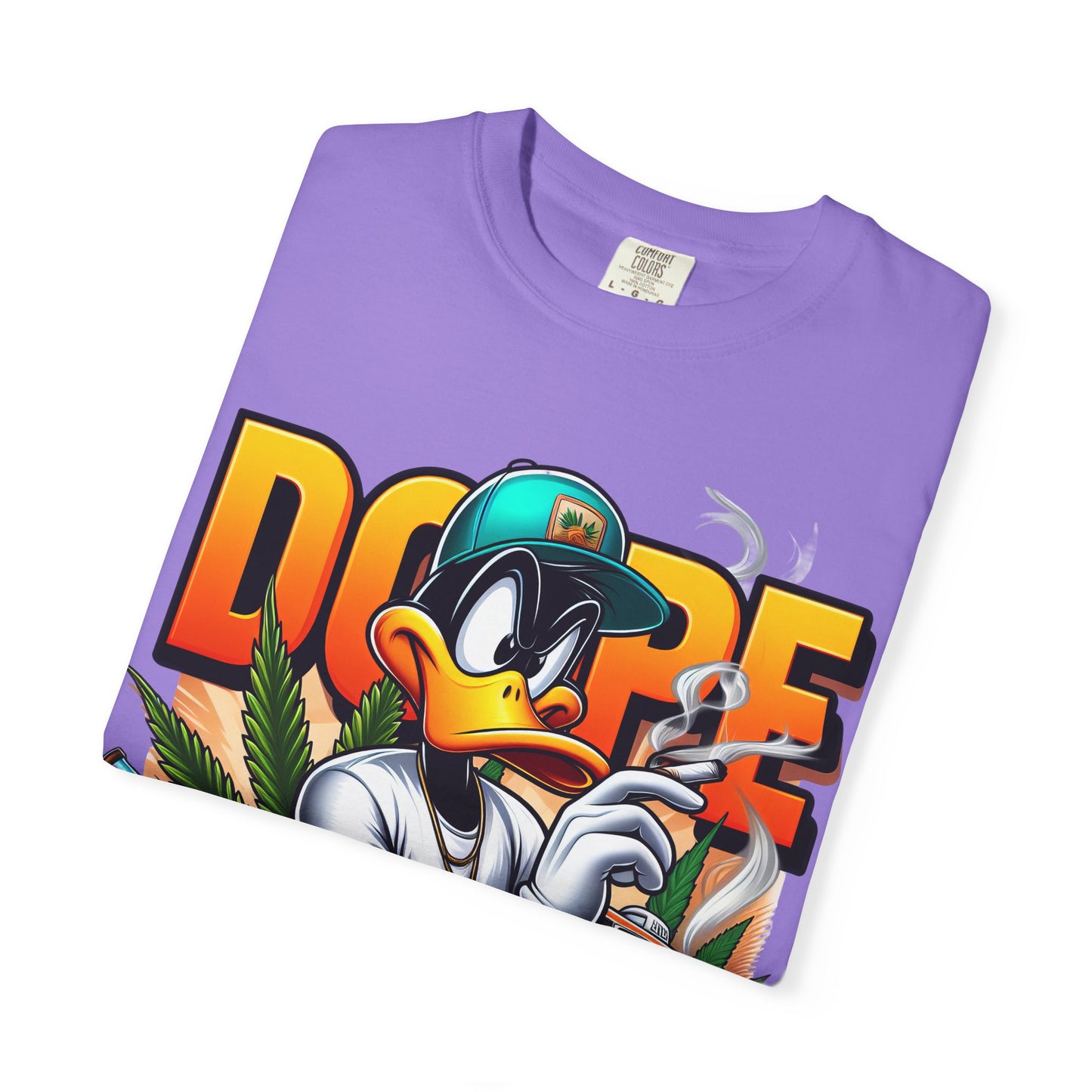 Dope Vibe Unisex Garment-Dyed T-Shirt | Streetwear Fashion, Casual Style, Hip Hop Merch, Graphic Tee, Cool Gift, Cannabis, 420