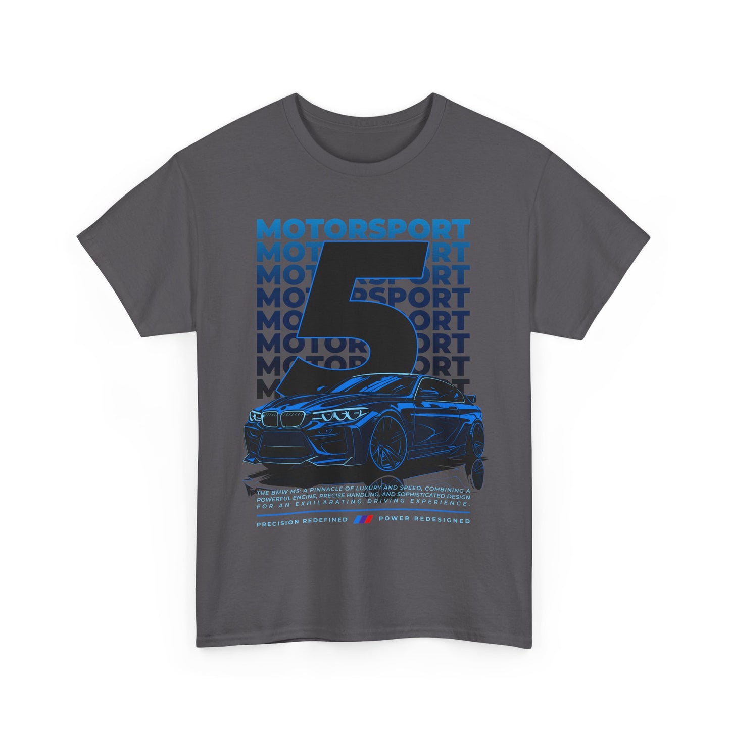BMW M5 Motorsport Graphic Tee | Unisex Heavy Cotton Tee, Car Lover Gift, Racing Apparel, Automotive T-Shirt