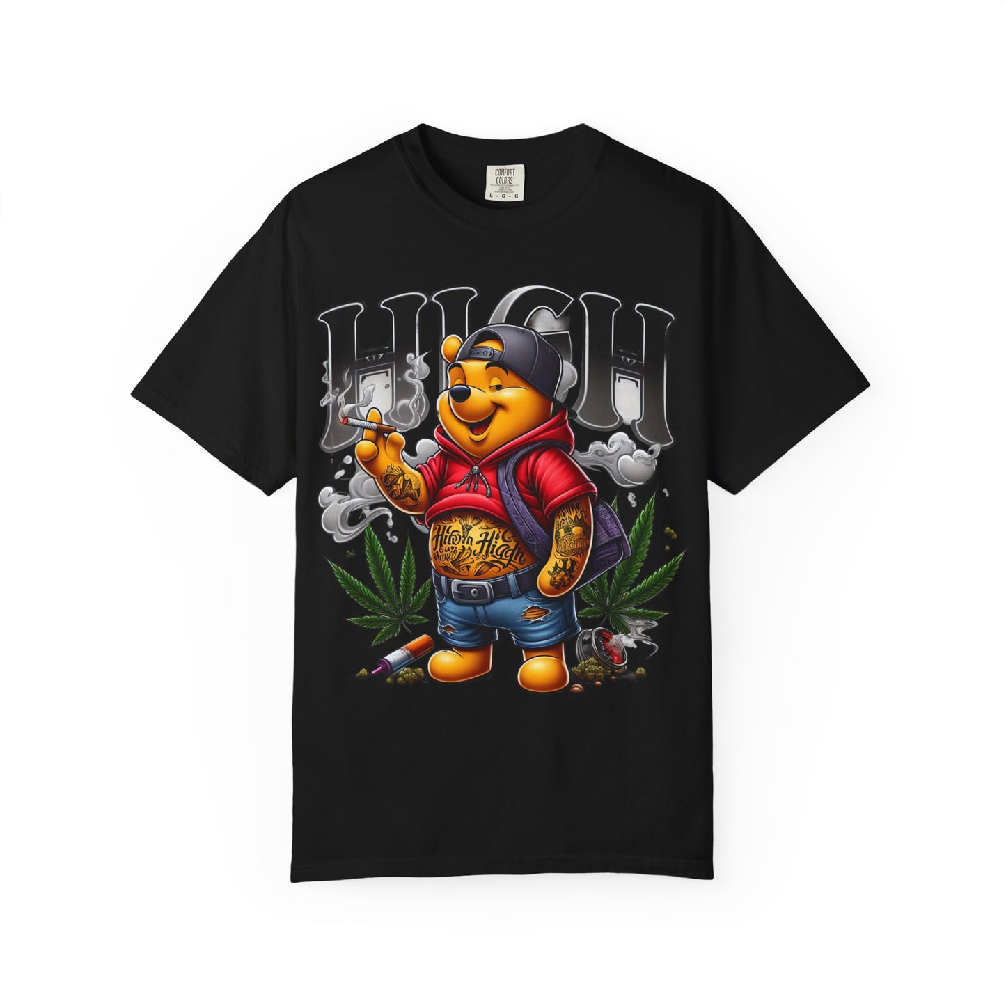 Chill Vibes Unisex T-shirt, High Design, Streetwear Style, Perfect Gift for Cannabis Lovers, Summer Festivals, Everyday Wear, Cannabis, 420