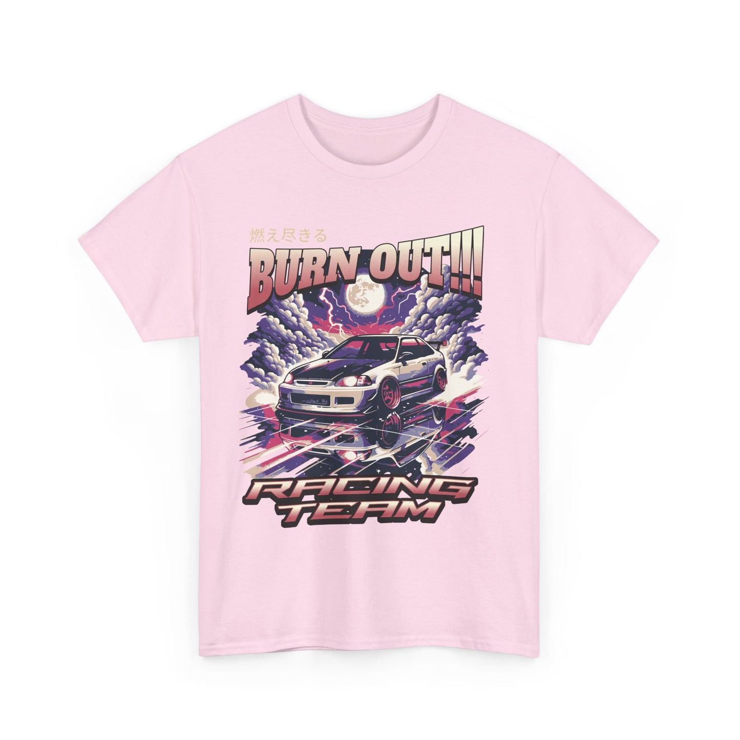 JDM Graphic Tee - Burn Out Racing