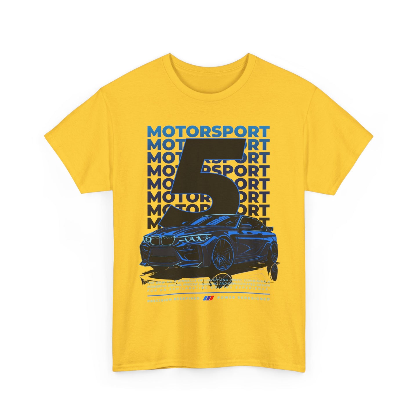 BMW M5 Motorsport Graphic Tee | Unisex Heavy Cotton Tee, Car Lover Gift, Racing Apparel, Automotive T-Shirt
