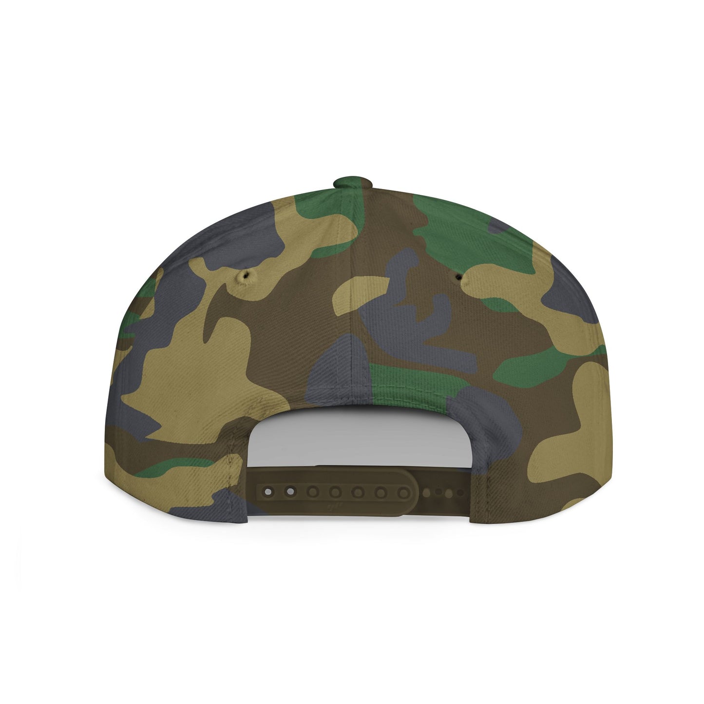 Embroidered Eternity Car Club Flat Bill Snapback Hat