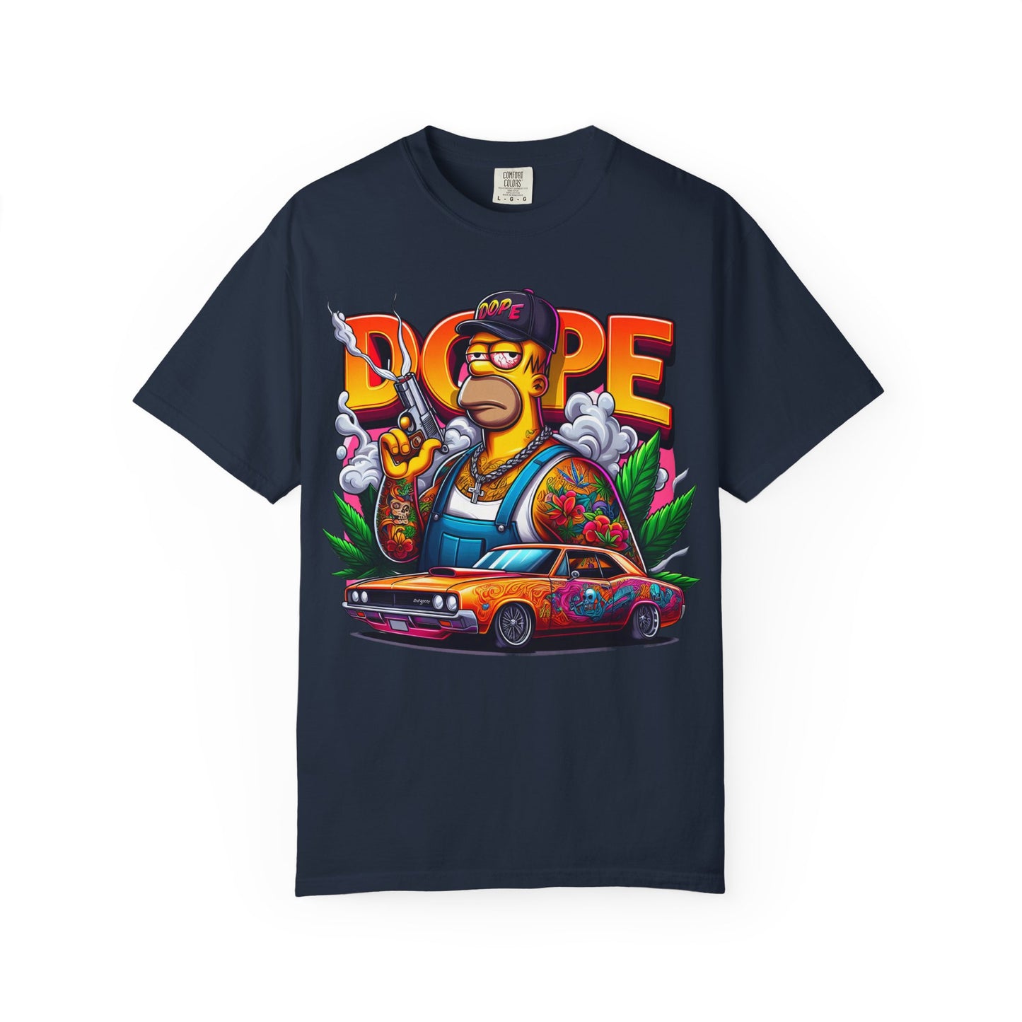 Dope Vibe Unisex T-shirt, Retro Graphic Tee, Streetwear Style, Casual Outfit, Gift for Him/Her, Festival Wear, Hip Hop Culture, 420, Cannabis