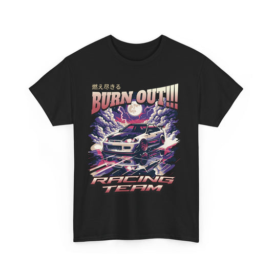 JDM Graphic Tee - Burn Out Racing
