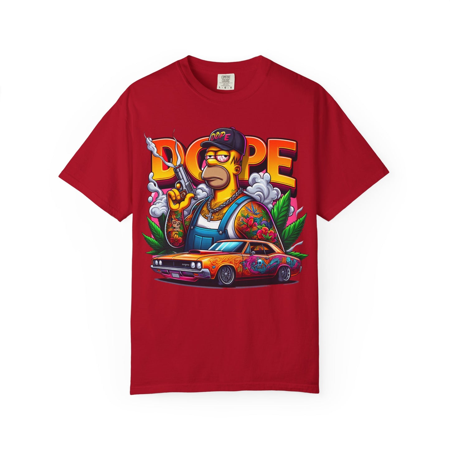 Dope Vibe Unisex T-shirt, Retro Graphic Tee, Streetwear Style, Casual Outfit, Gift for Him/Her, Festival Wear, Hip Hop Culture, 420, Cannabis