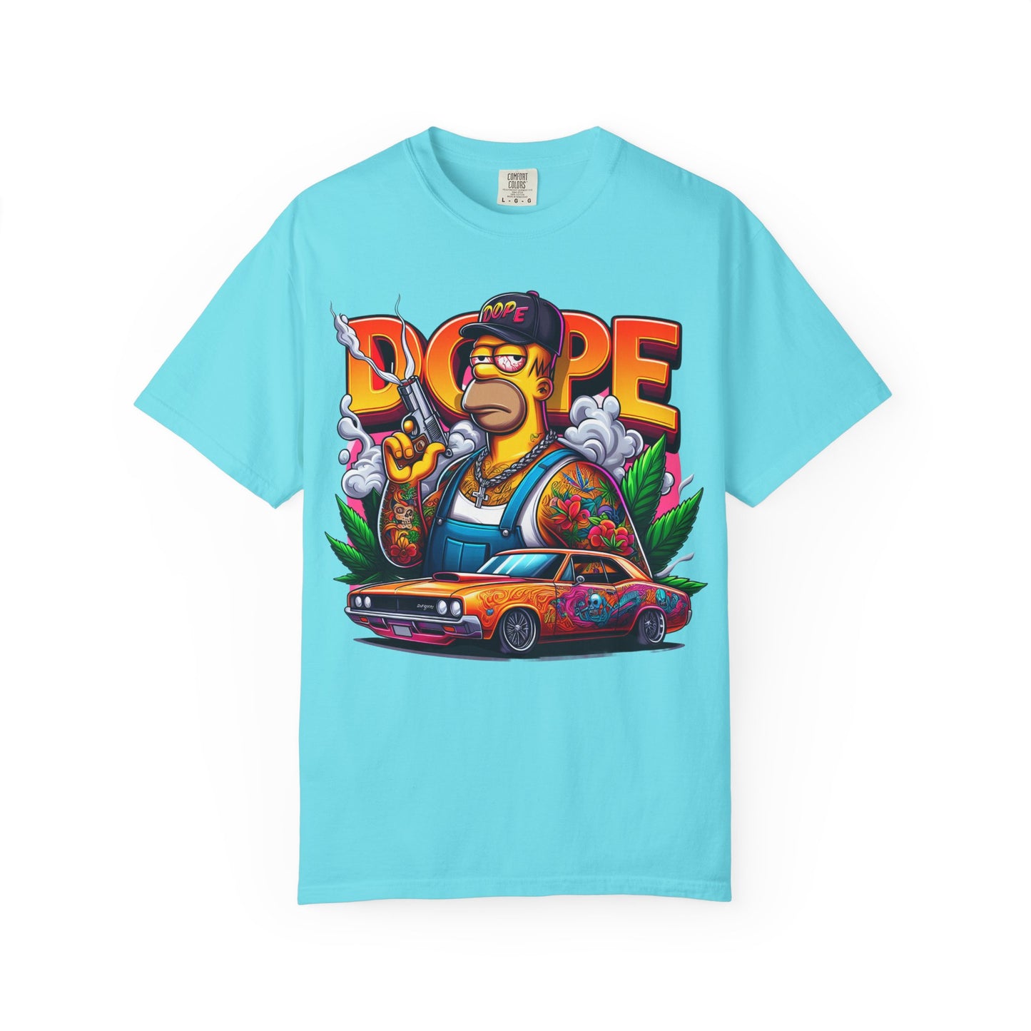 Dope Vibe Unisex T-shirt, Retro Graphic Tee, Streetwear Style, Casual Outfit, Gift for Him/Her, Festival Wear, Hip Hop Culture, 420, Cannabis
