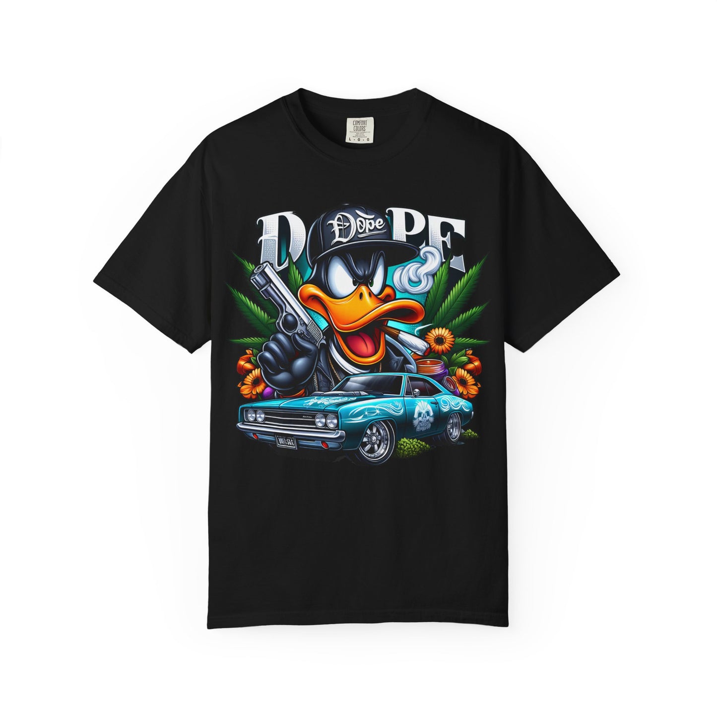 Street Vibe Graphic T-Shirt, Cool Casual Wear, Hip Hop Style Top, Unique Gift for Teens, Urban Fashion Tee. 420, Cannabis
