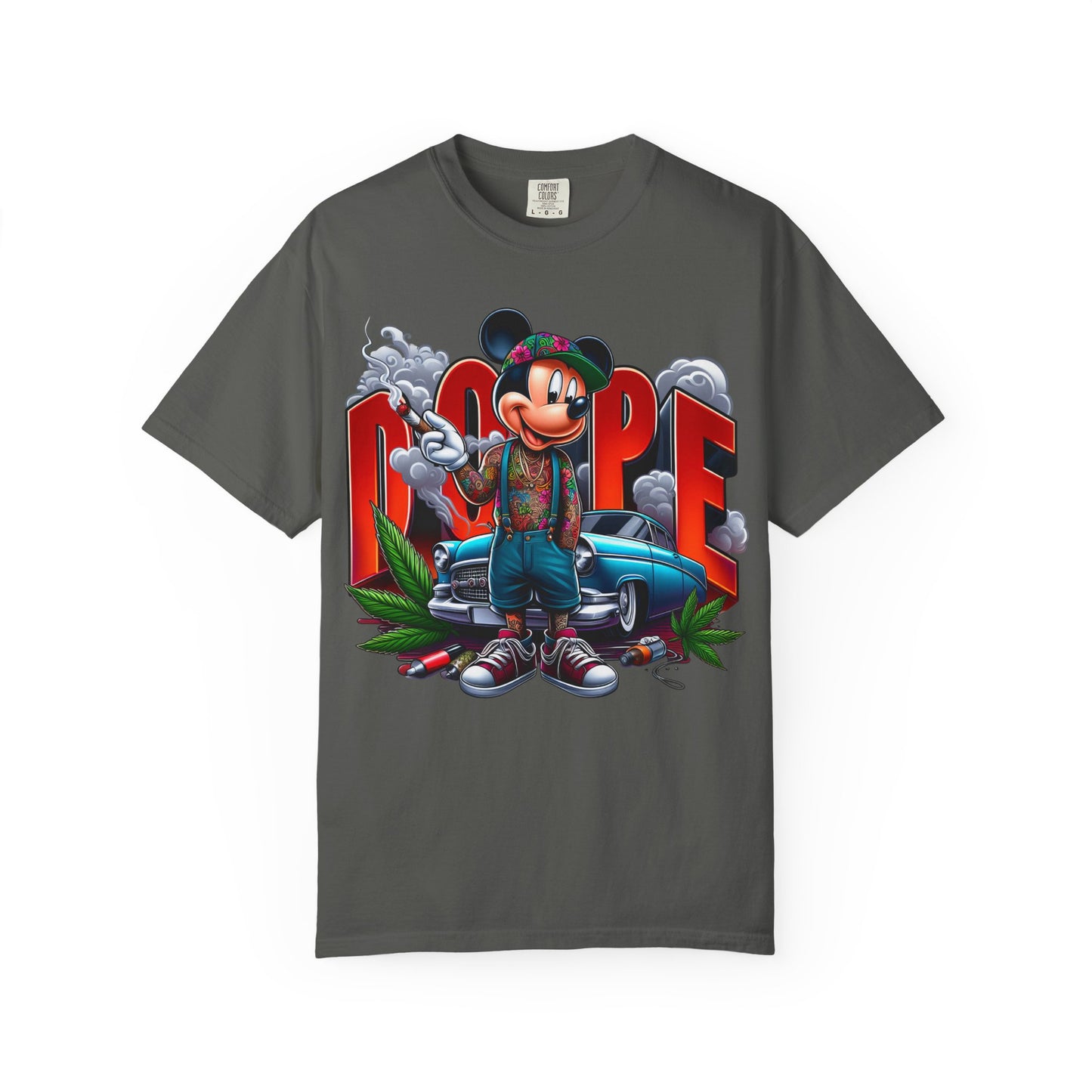 Cool Graphic T-Shirt, Streetwear Tee, Vintage Style Shirt, Gift for Him, Cartoon Art T-Shirt, Casual Wear, Unisex Fashion, 420, Cannabis