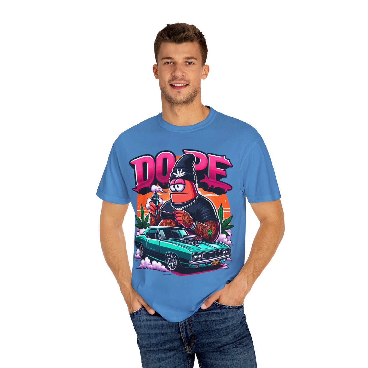 Dope Vibes Unisex T-shirt, Graphic Tee for Streetwear, Cool Casual Outfit, Gift for Artists, Hip Hop Culture Clothing, Cannabis, 420