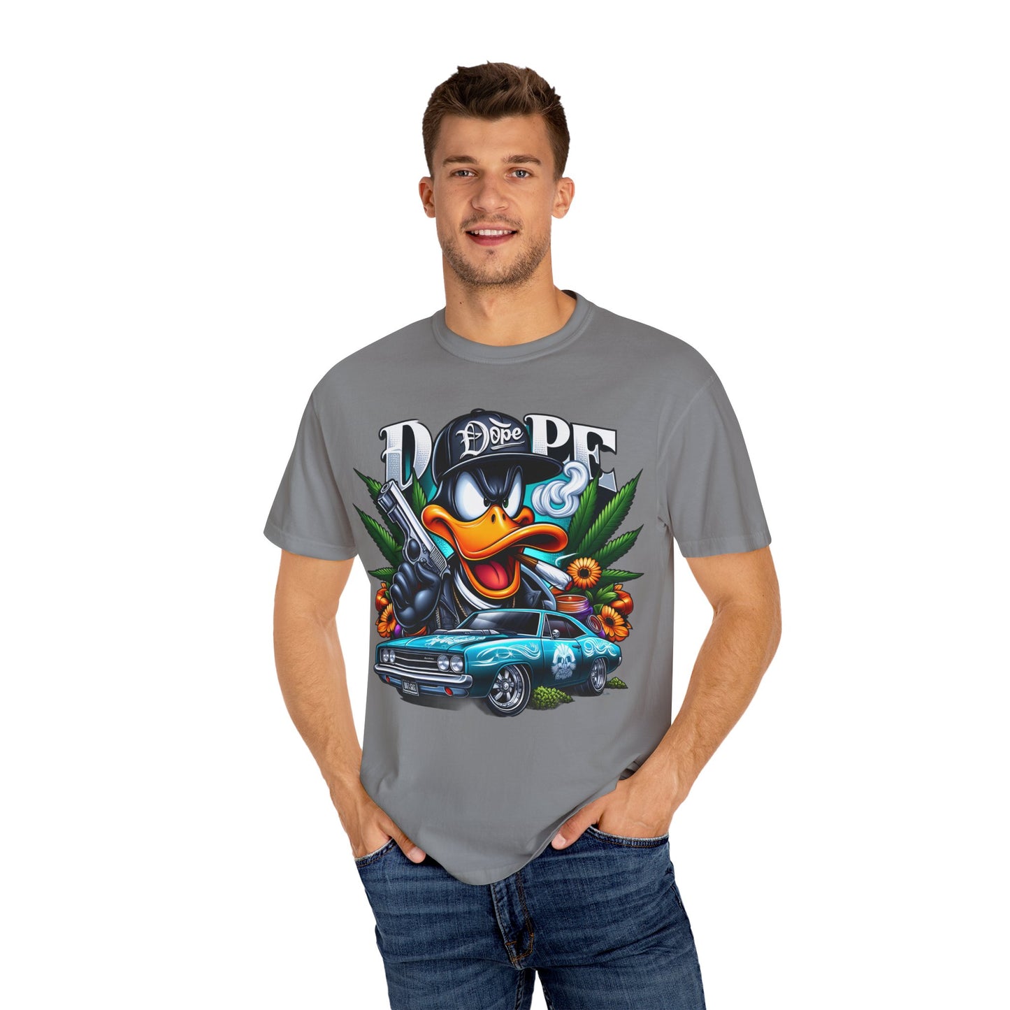 Street Vibe Graphic T-Shirt, Cool Casual Wear, Hip Hop Style Top, Unique Gift for Teens, Urban Fashion Tee. 420, Cannabis