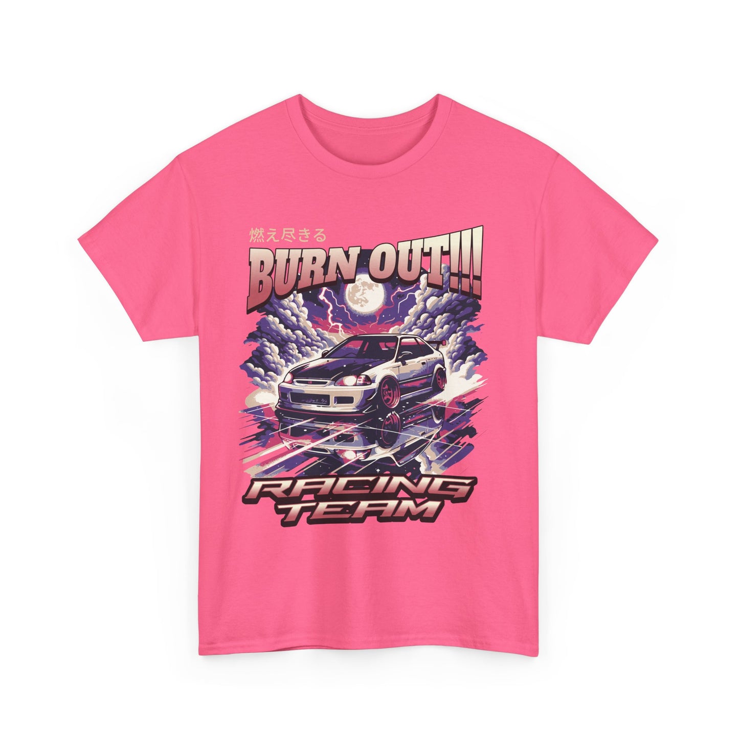 JDM Graphic Tee - Burn Out Racing