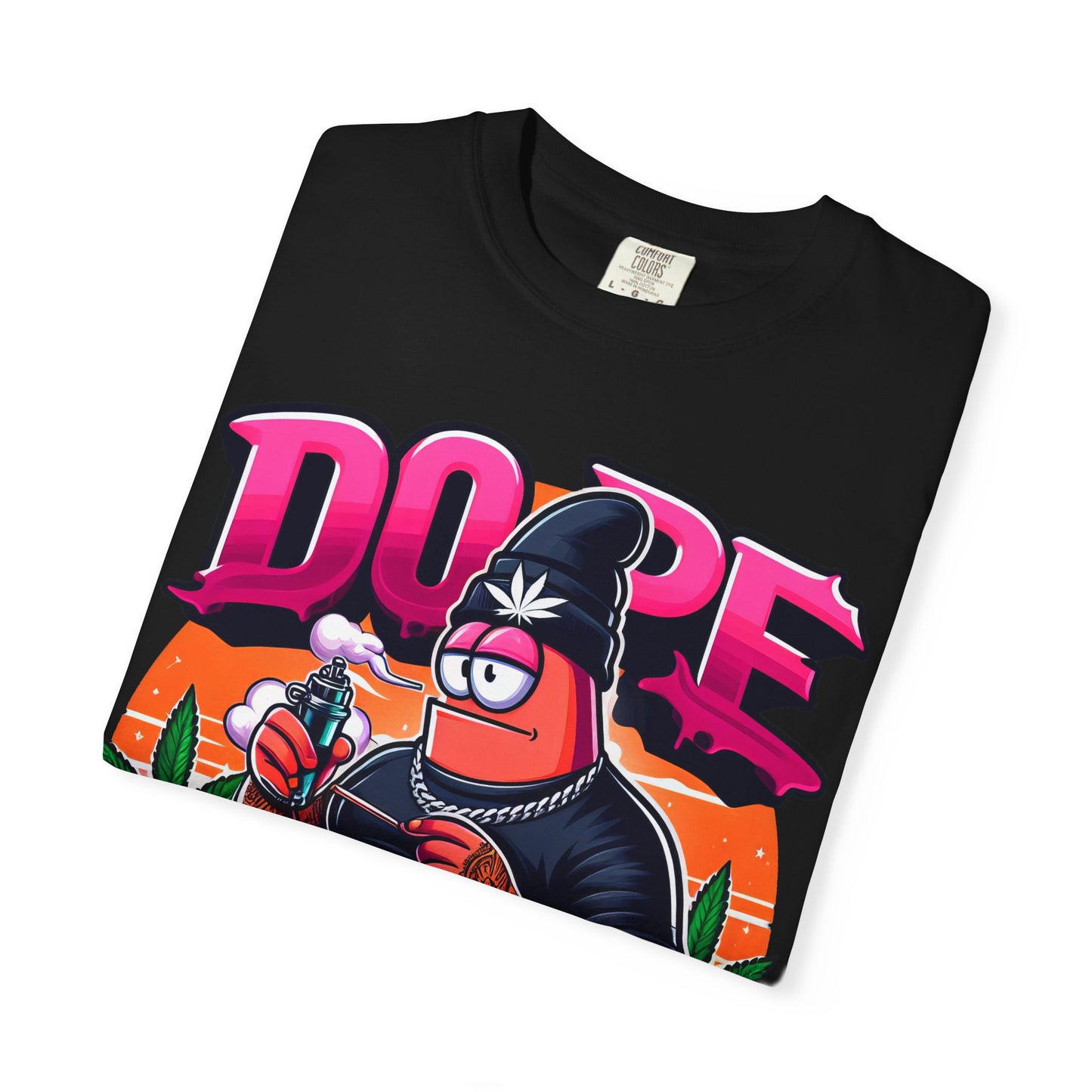 Dope Vibes Unisex T-shirt, Graphic Tee for Streetwear, Cool Casual Outfit, Gift for Artists, Hip Hop Culture Clothing, Cannabis, 420