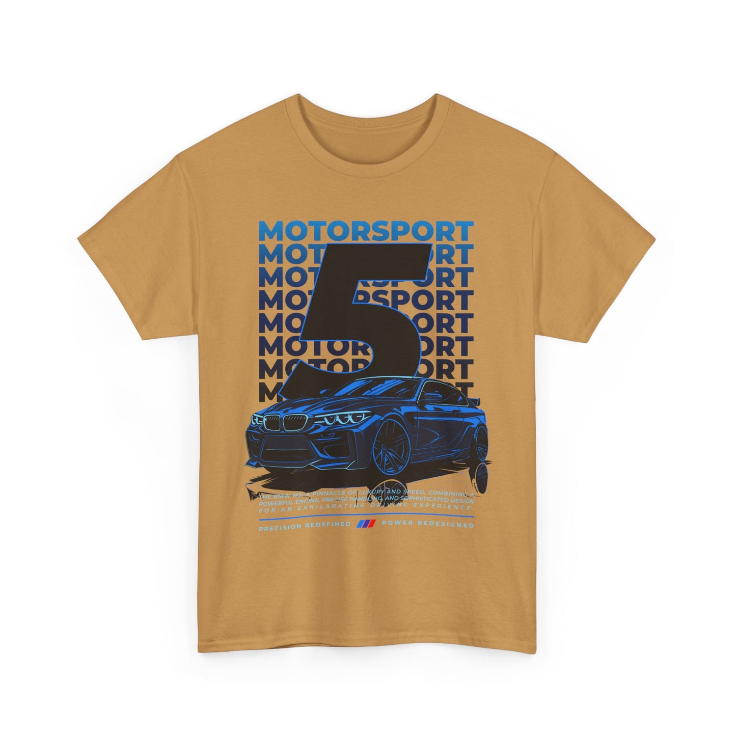 BMW M5 Motorsport Graphic Tee | Unisex Heavy Cotton Tee, Car Lover Gift, Racing Apparel, Automotive T-Shirt