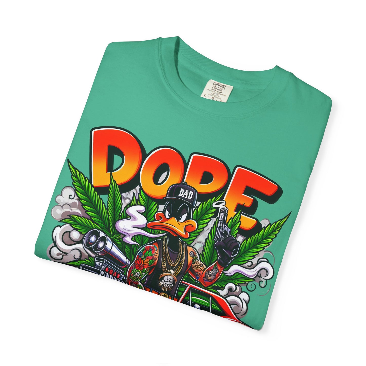 Dope Graphic Tee, Urban Streetwear T-shirt, Cool Casual Style, Unisex Apparel, Hip Hop Fashion, Gift for Trendsetters, Cannabis, 420