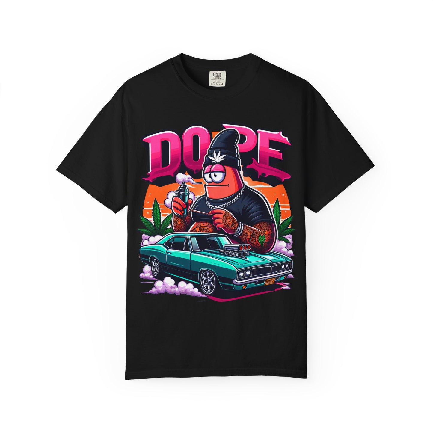 Dope Vibes Unisex T-shirt, Graphic Tee for Streetwear, Cool Casual Outfit, Gift for Artists, Hip Hop Culture Clothing, Cannabis, 420