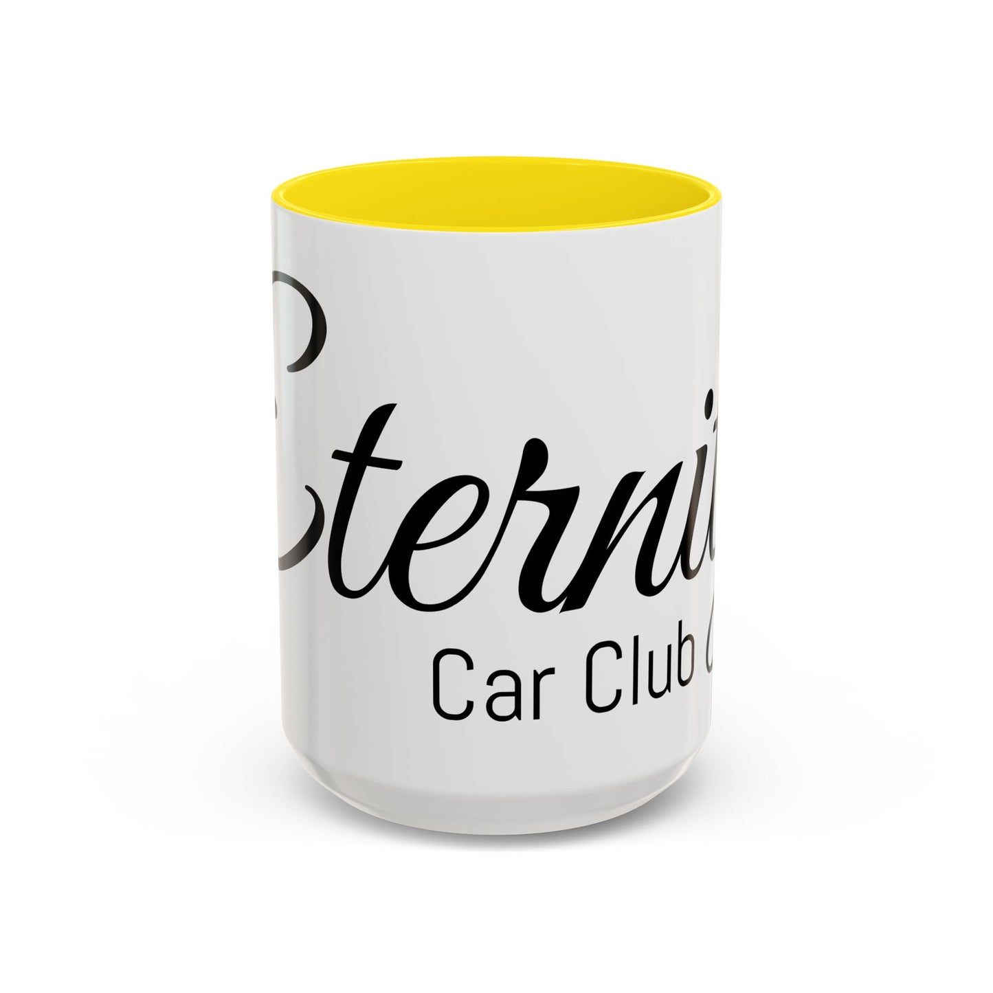 Eternal Car Club Accent Coffee Mug - Stylish Drinkware for Car Enthusiasts