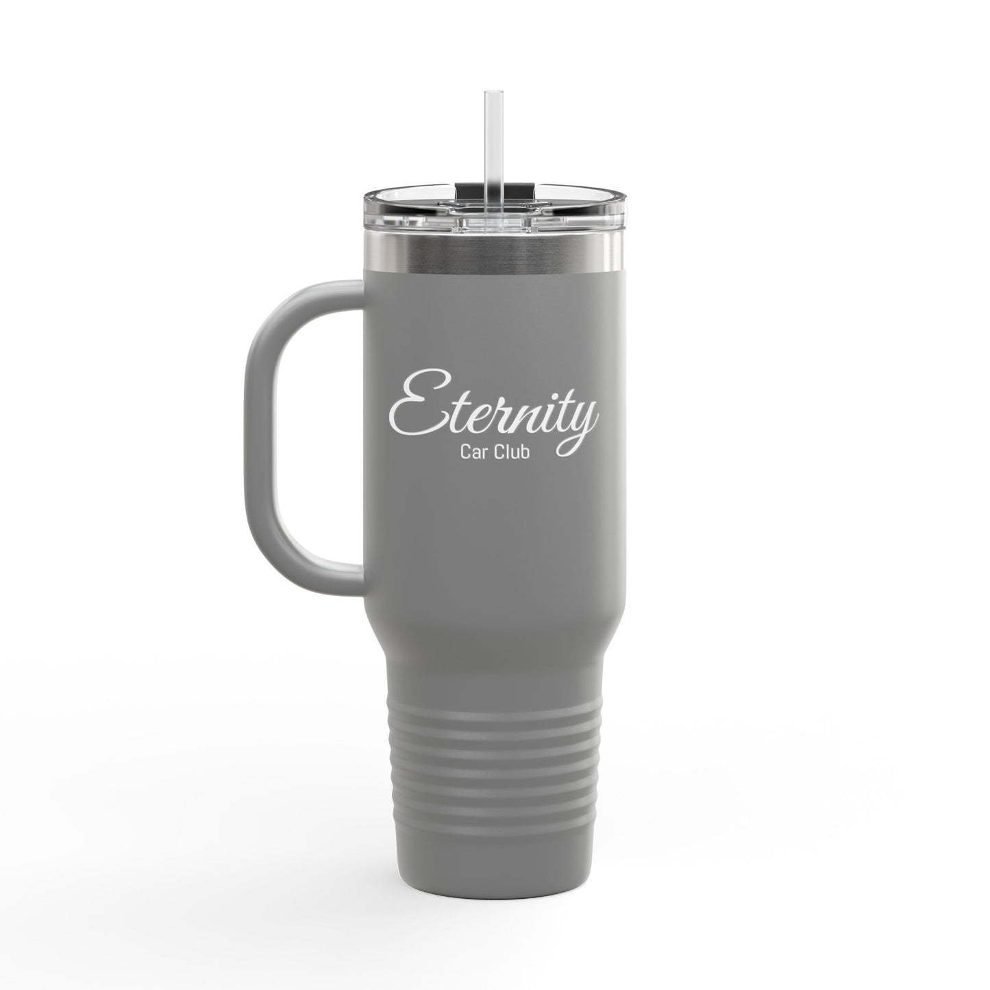 Eternity Car Club Insulated Travel Mug - 40oz Coffee To-Go Cup with Straw