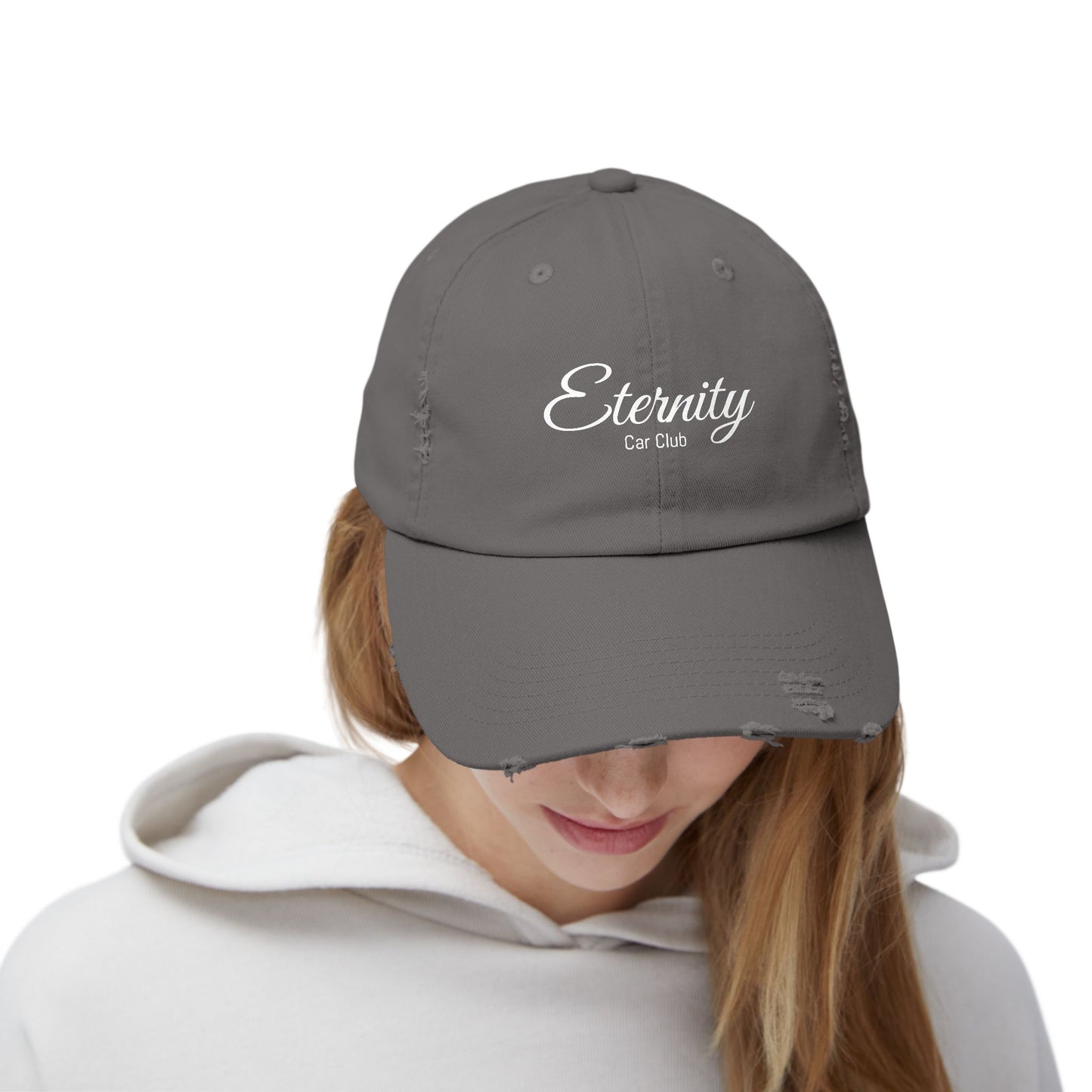 Unisex Distressed Cap - Eternity Casual Style Hat