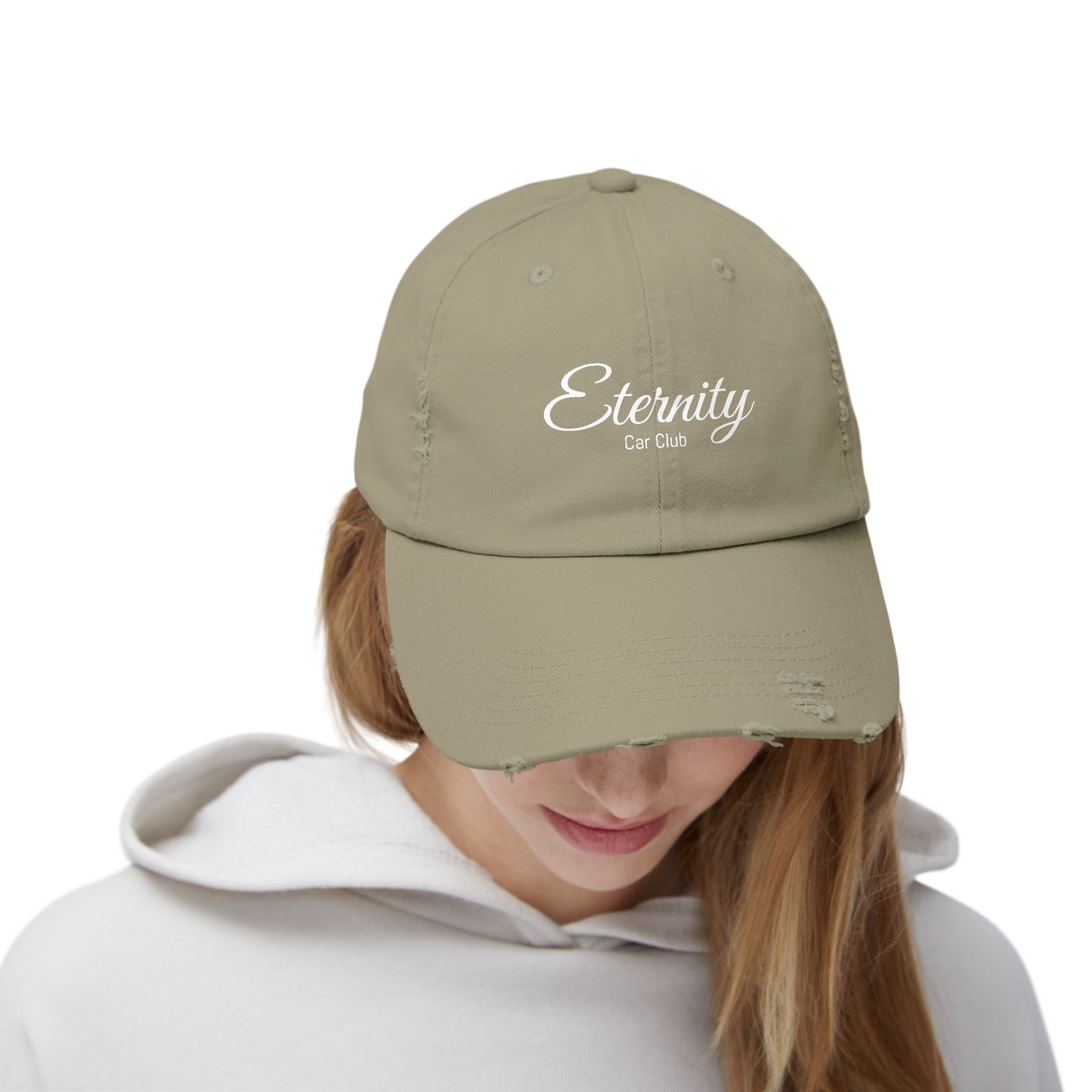 Unisex Distressed Cap - Eternity Casual Style Hat