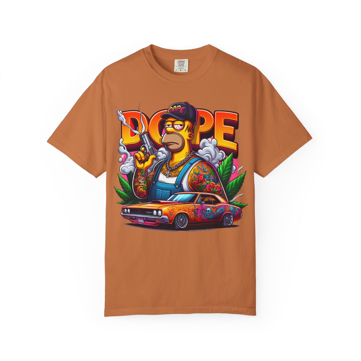 Dope Vibe Unisex T-shirt, Retro Graphic Tee, Streetwear Style, Casual Outfit, Gift for Him/Her, Festival Wear, Hip Hop Culture, 420, Cannabis