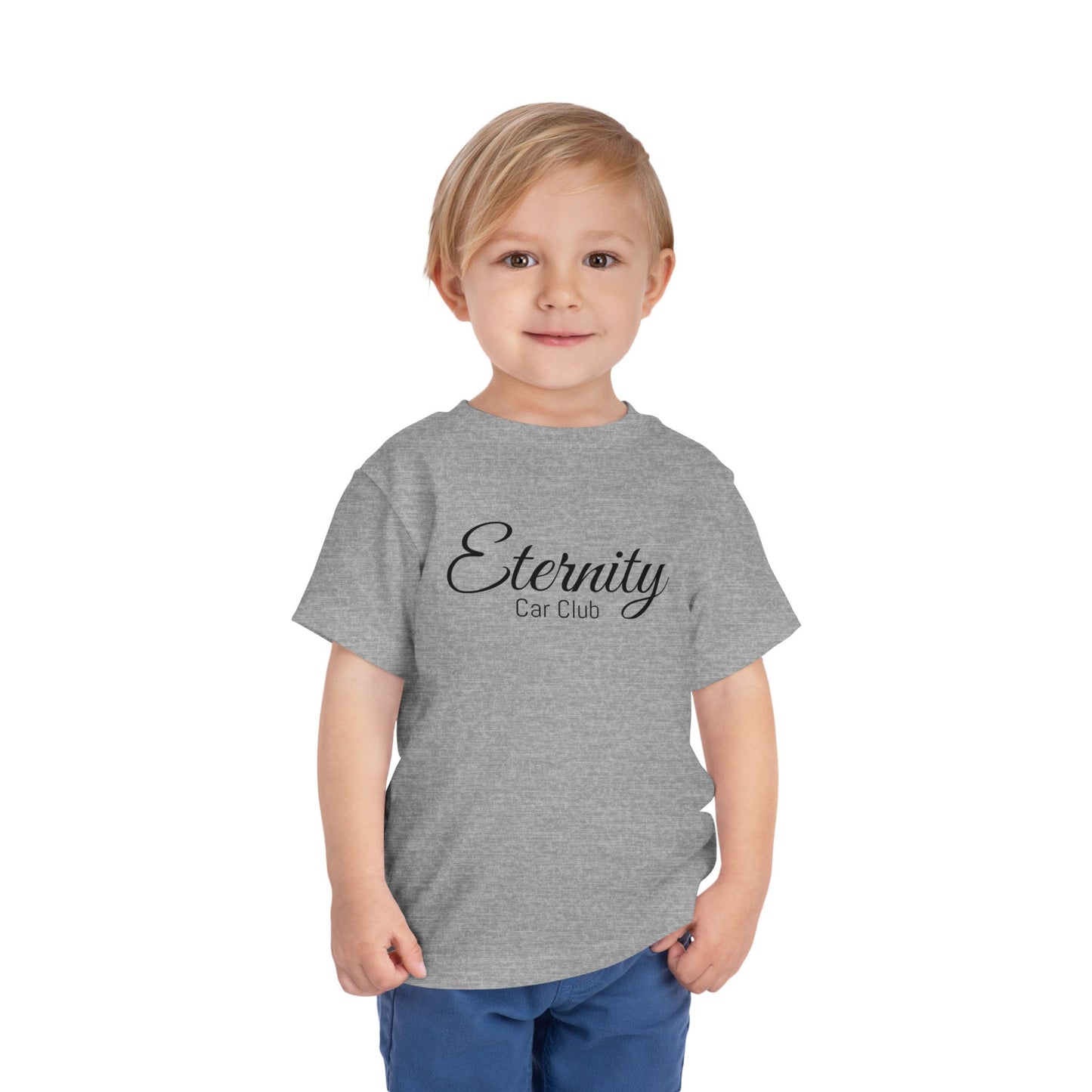 Eternity Car Club Toddler Tee, Cute Kids' Shirt, Car Enthusiast Gift, Birthday Tee, Playful Summer Top