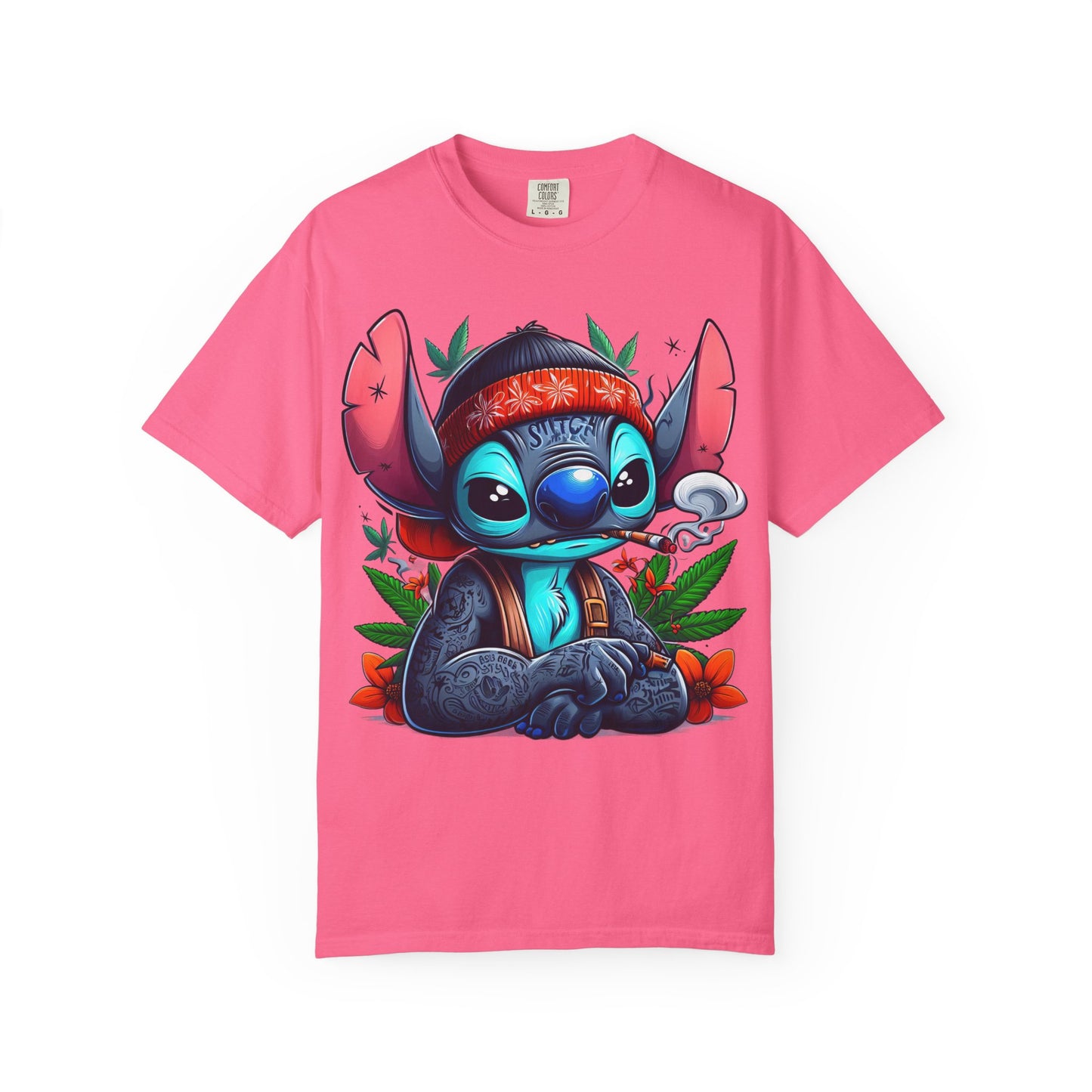 Funky Alien-Inspired Unisex T-Shirt | Casual Wear, Gift for Kids, Vintage Style, Festival Fashion, Graphic Tee, 420, Cannabis