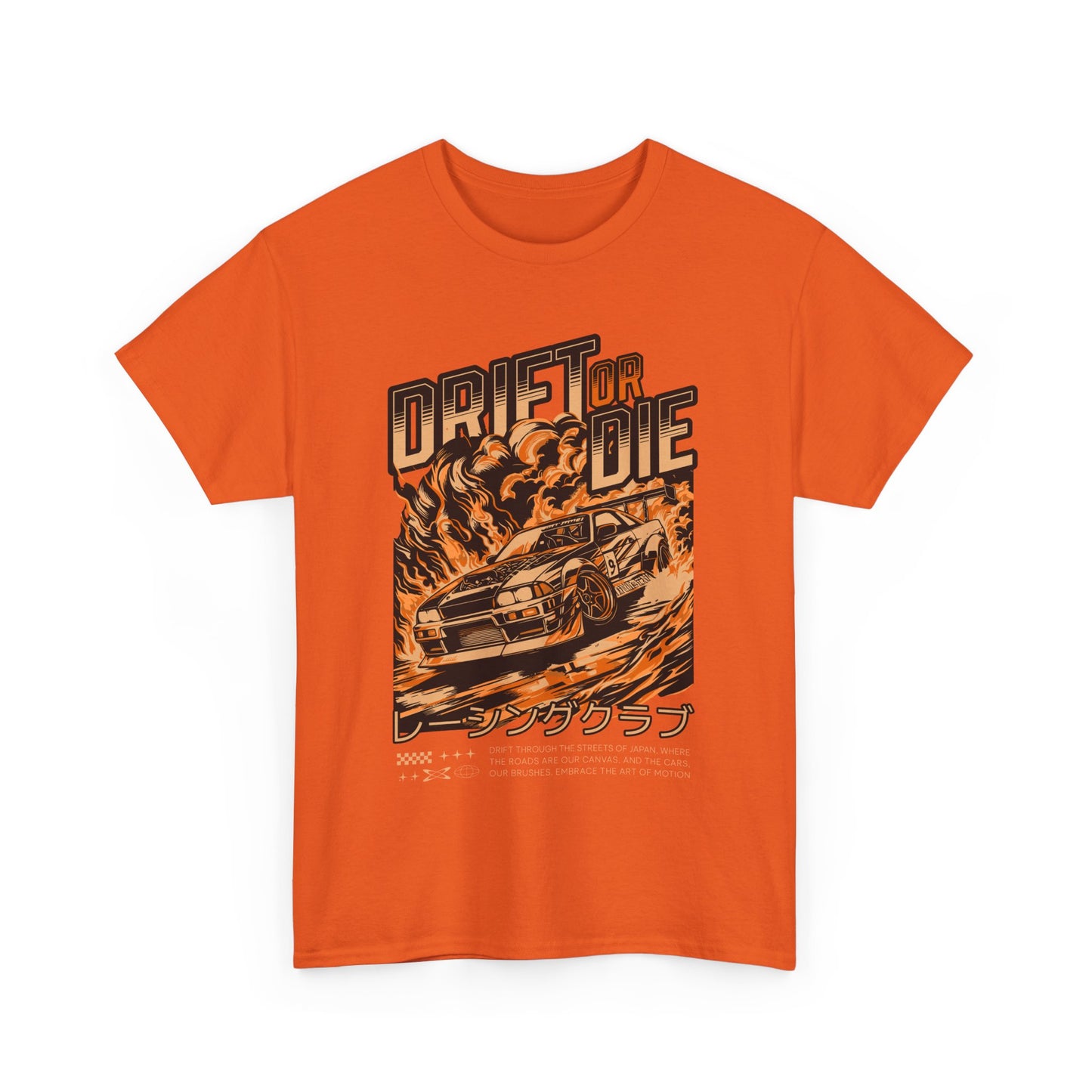 JDM Tee - Unisex Heavy Cotton Tshirt - Drift or Die