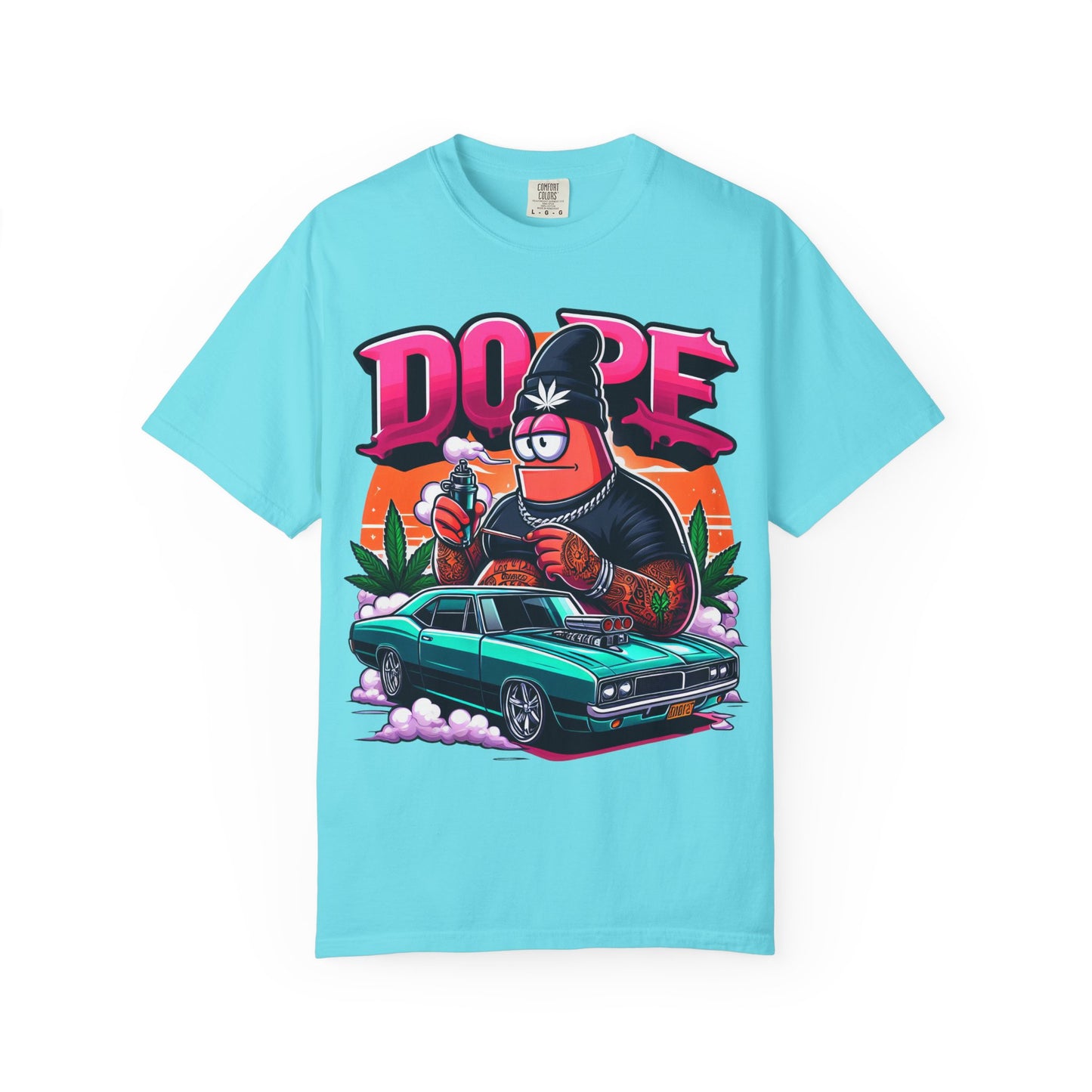 Dope Vibes Unisex T-shirt, Graphic Tee for Streetwear, Cool Casual Outfit, Gift for Artists, Hip Hop Culture Clothing, Cannabis, 420