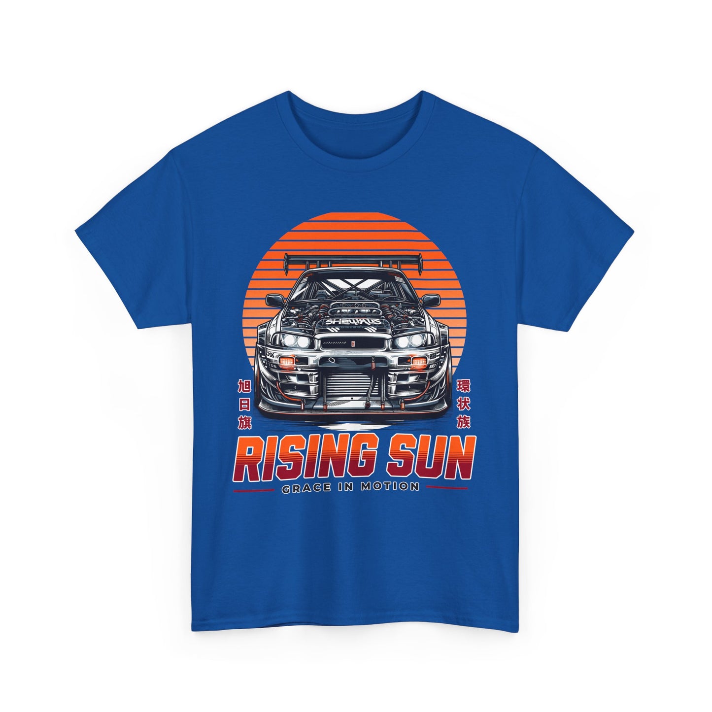 Graphic Tee - Rising Sun Nissan GTR Godzilla JDM Design