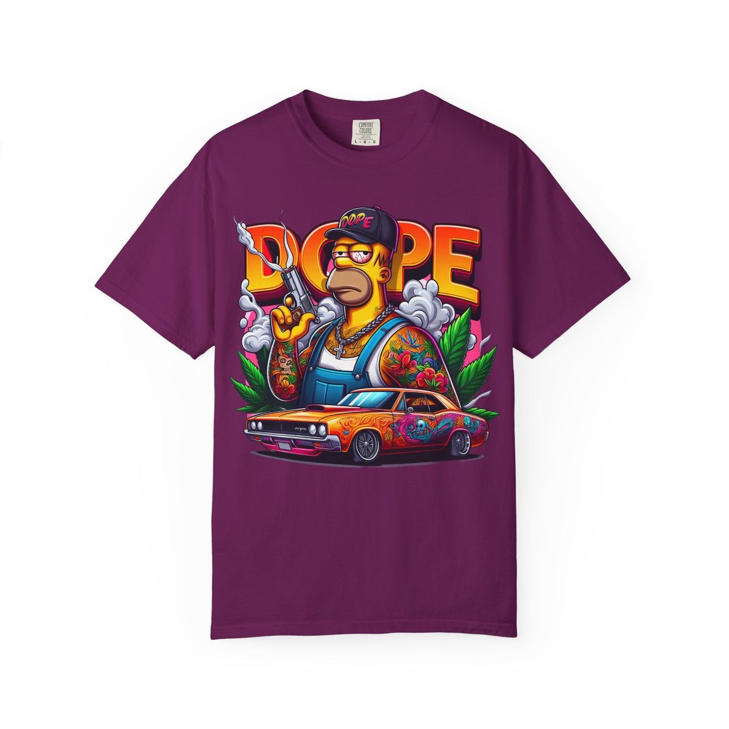 Dope Vibe Unisex T-shirt, Retro Graphic Tee, Streetwear Style, Casual Outfit, Gift for Him/Her, Festival Wear, Hip Hop Culture, 420, Cannabis