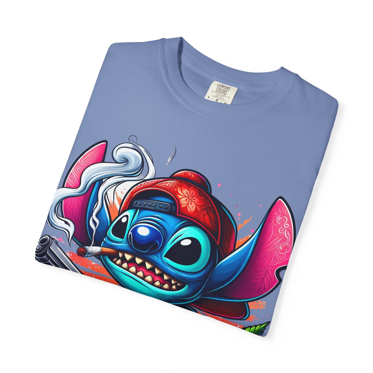 Vibrant Cartoon Graphic Tee, Unisex T-shirt, Casual Wear, Streetwear Style, Summer Fashion, Gift for Friends, Cannabis, 420