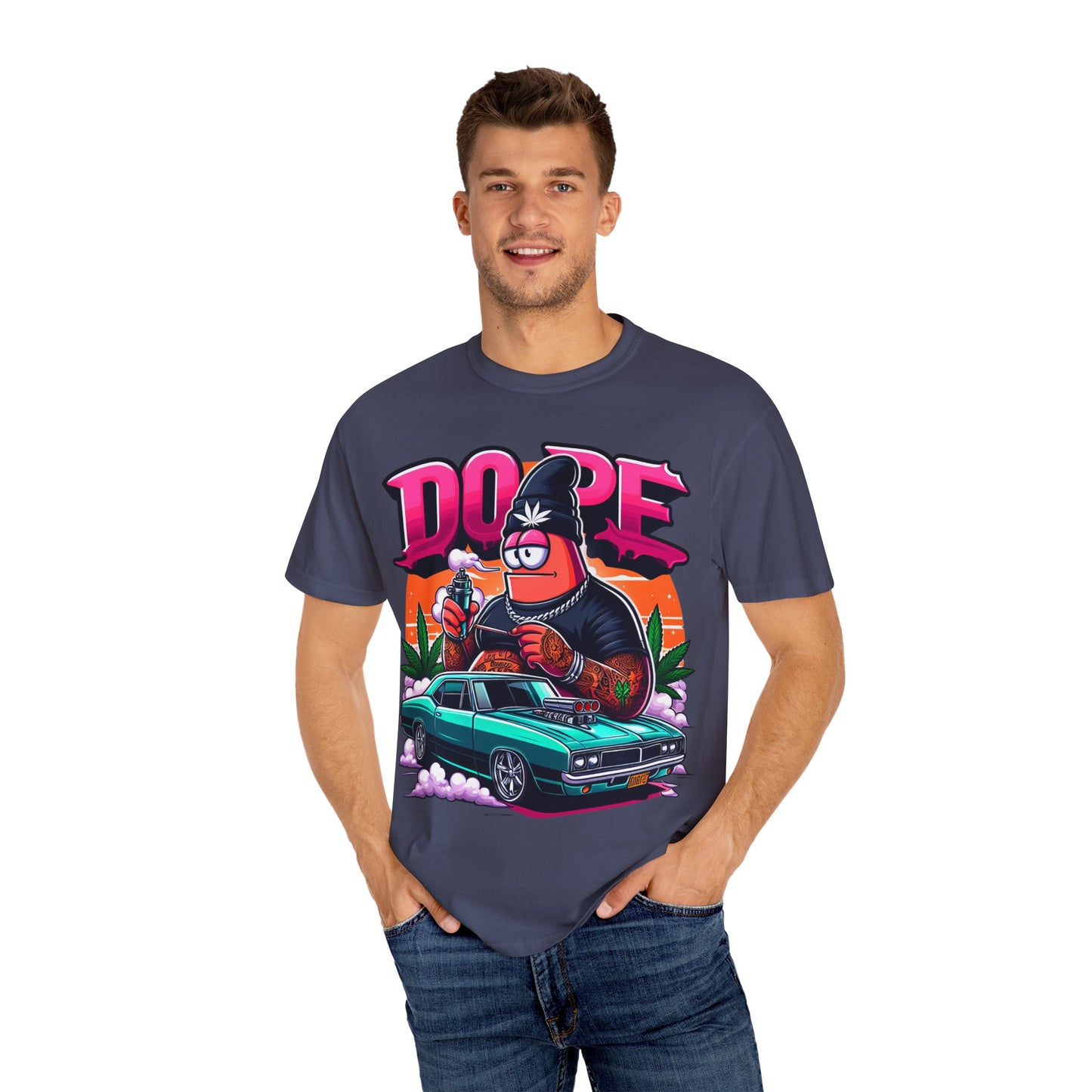 Dope Vibes Unisex T-shirt, Graphic Tee for Streetwear, Cool Casual Outfit, Gift for Artists, Hip Hop Culture Clothing, Cannabis, 420