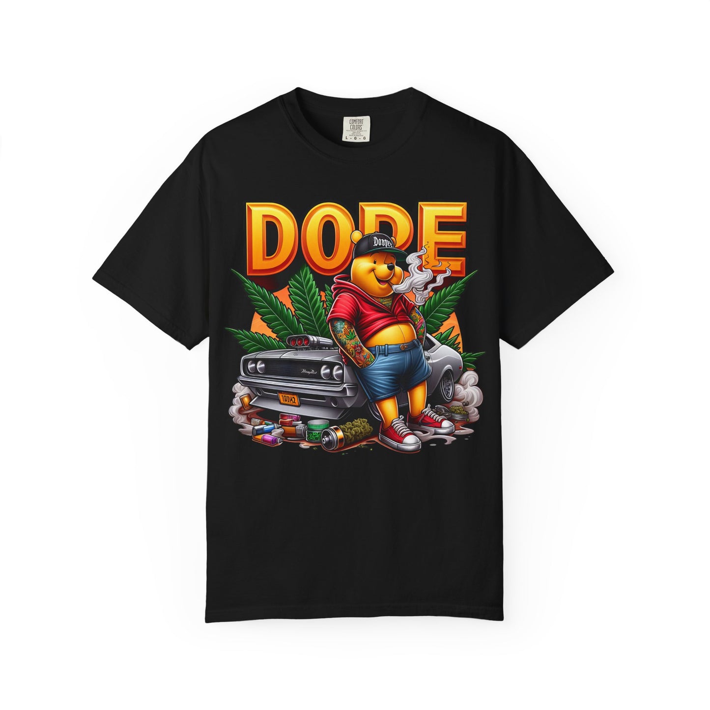 Cool Dude Graphic T-Shirt, Vintage Streetwear Tee, Perfect for Festivals, Summer Vibes, Hip Hop, Gift for Friends, 420, Cannabis