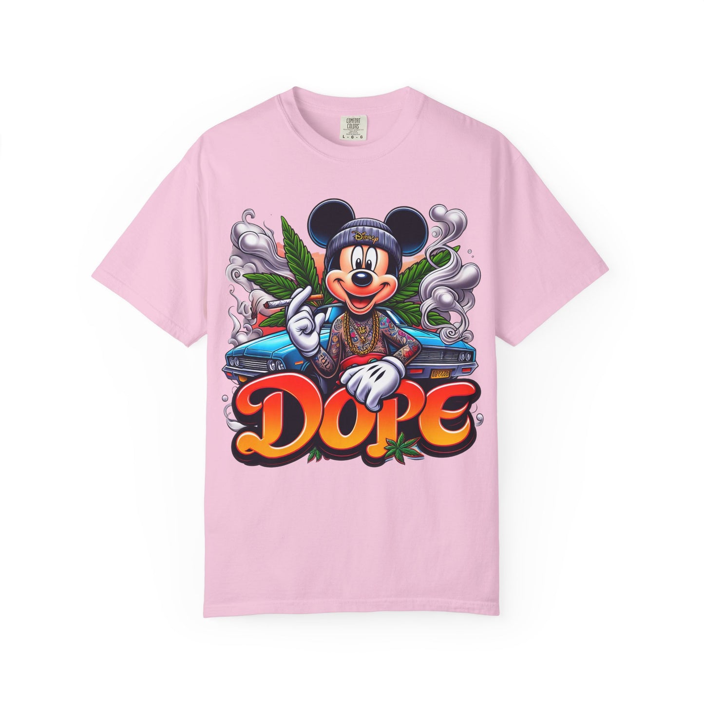 Dope Vibes Unisex Garment-Dyed T-shirt | Streetwear, Gift for Him, Urban Style, Graphic Tee, Fun Apparel, Cannabis, 420